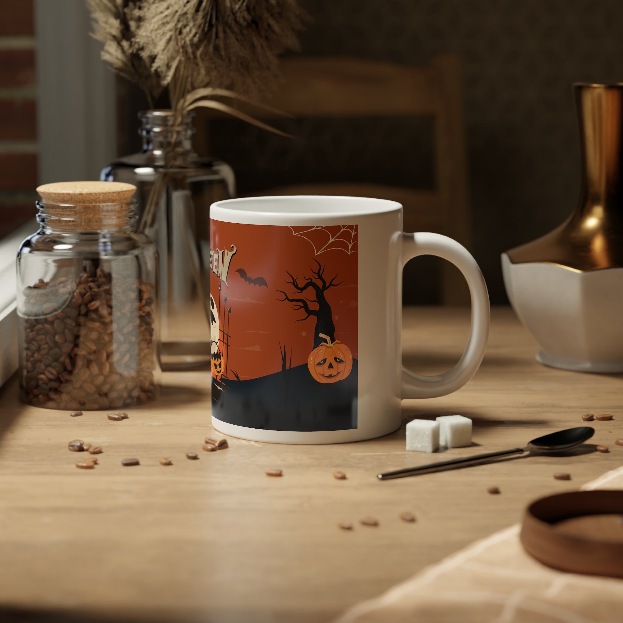 Happy Halloween with Pumpkin | Jumbo Mug