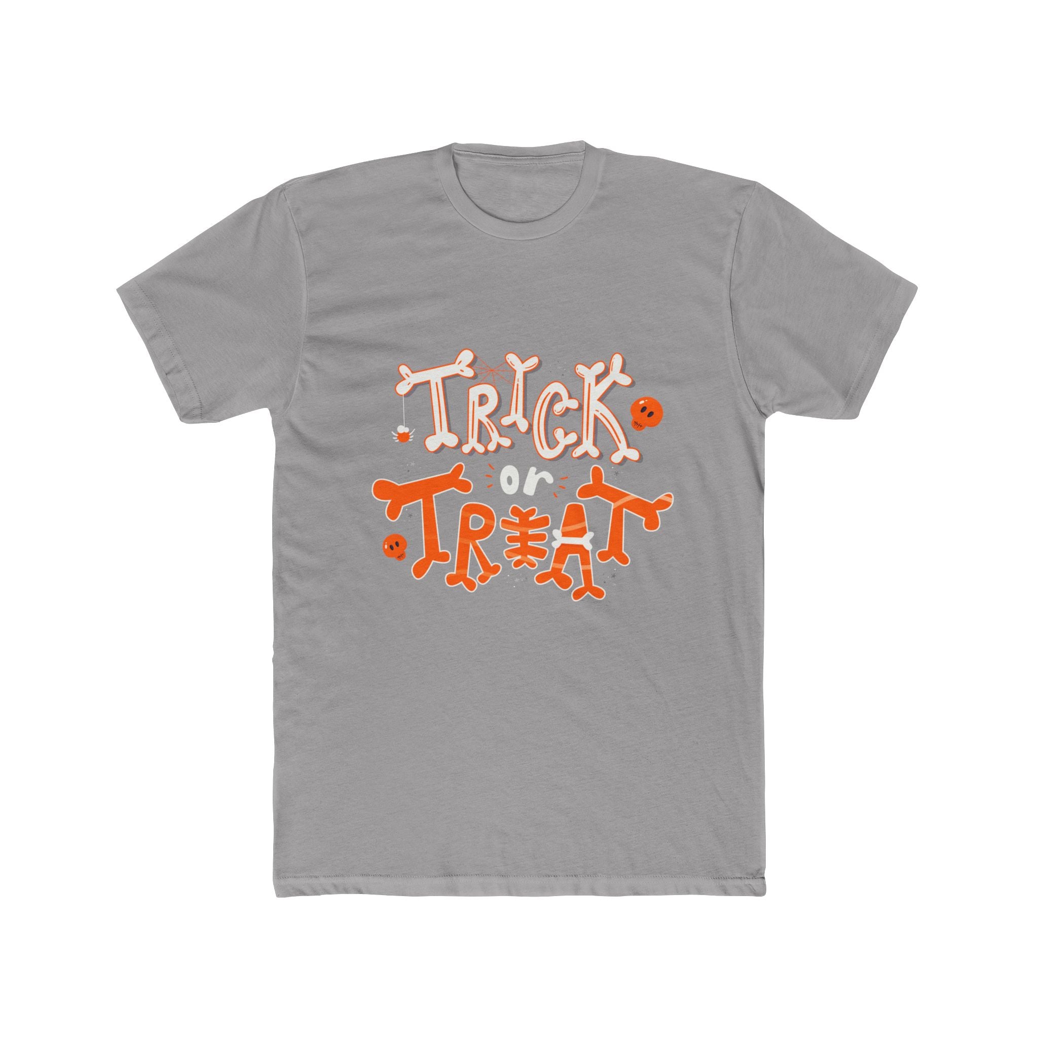 Halloween Trick or Treat | Unisex Cotton Crew Tee