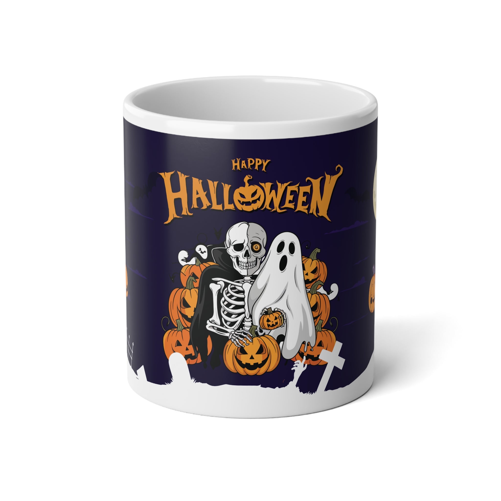 Halloween is Better with Skeleton | Jumbo Mug