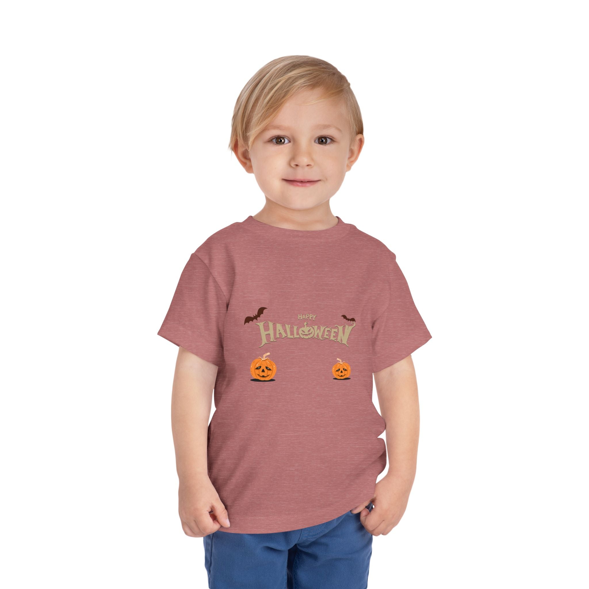 Halloween with Pumpkins | Toddler Short Sleeve Tee