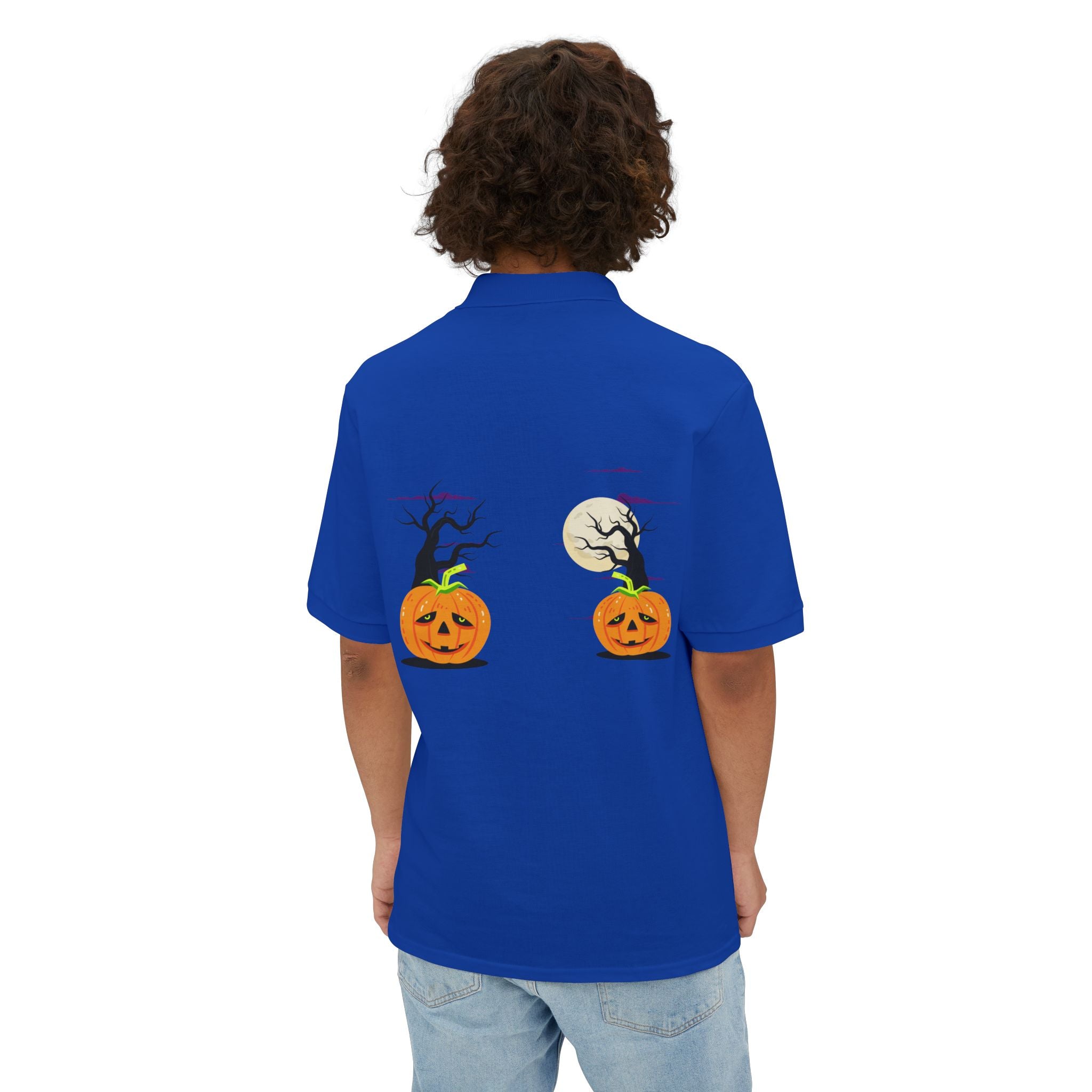 Halloween is Better with Cats | Men's Piqué Polo