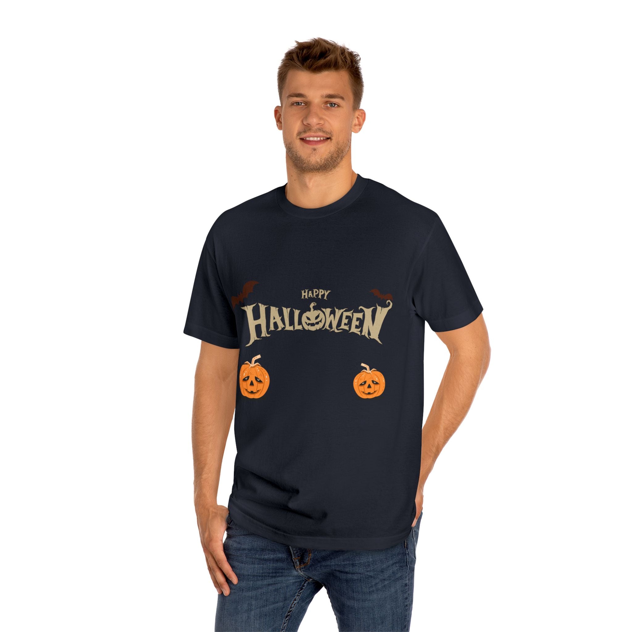 Halloween with Pumpkins | Unisex Classic Tee