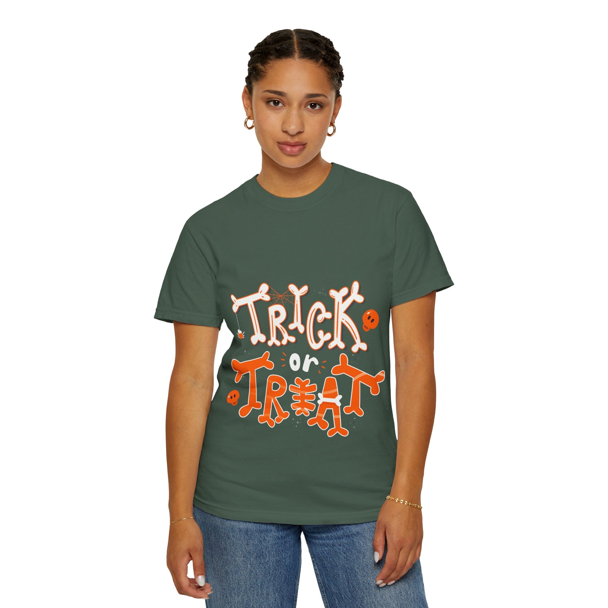 Halloween Trick or Treat  | Unisex Garment-Dyed T-shirt
