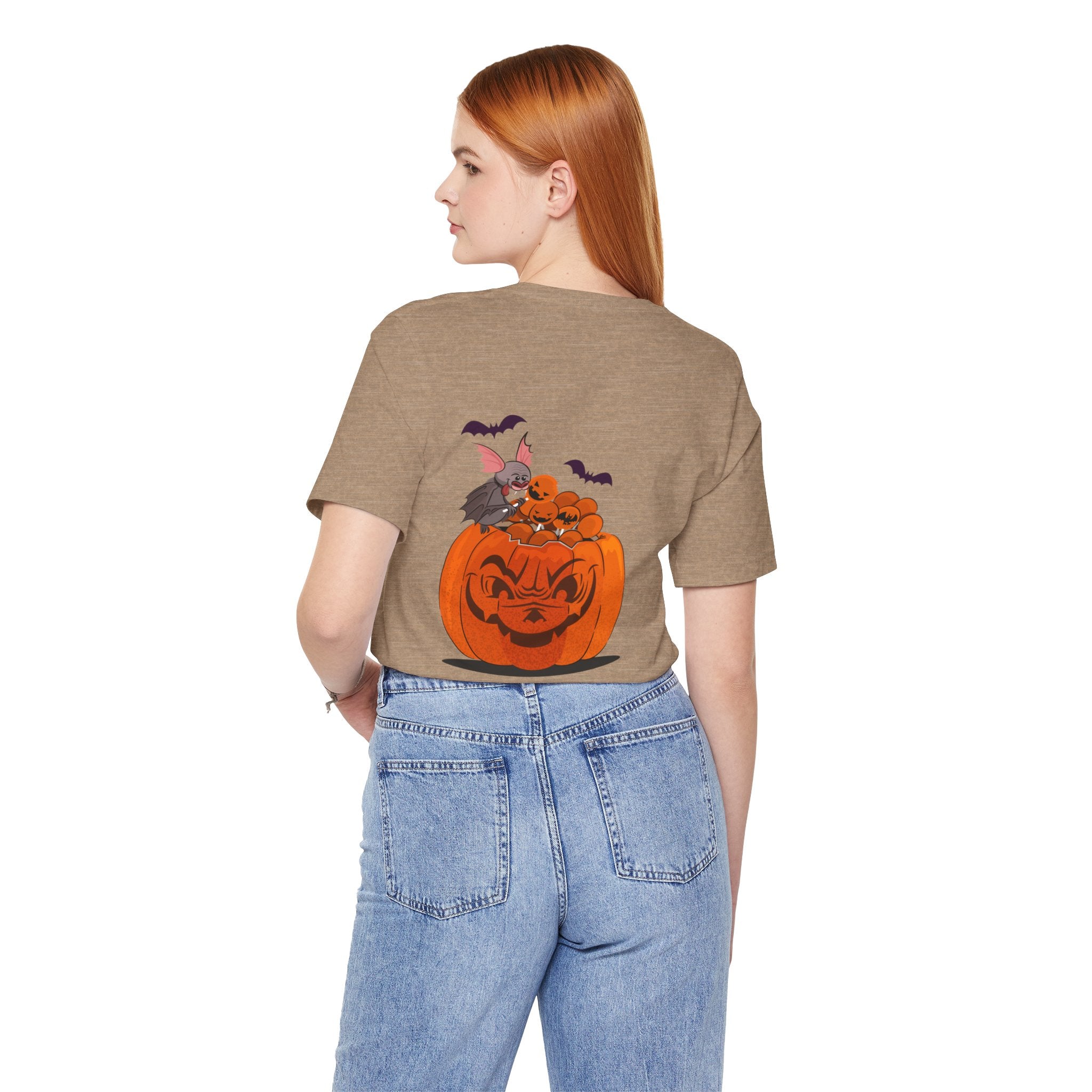 Halloween Trick or Treat  | Unisex Jersey Short Sleeve Tee