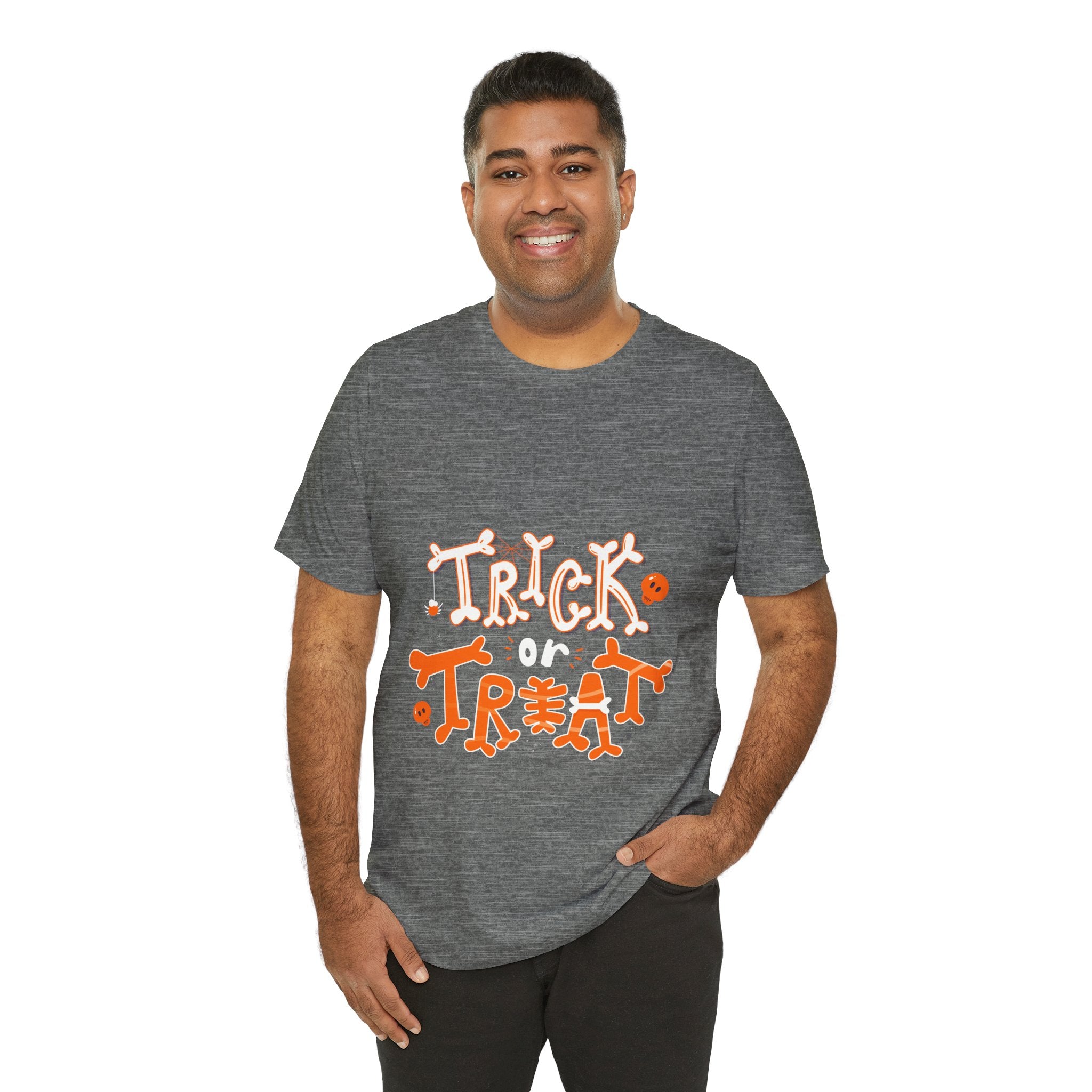 Halloween Trick or Treat  | Unisex Jersey Short Sleeve Tee