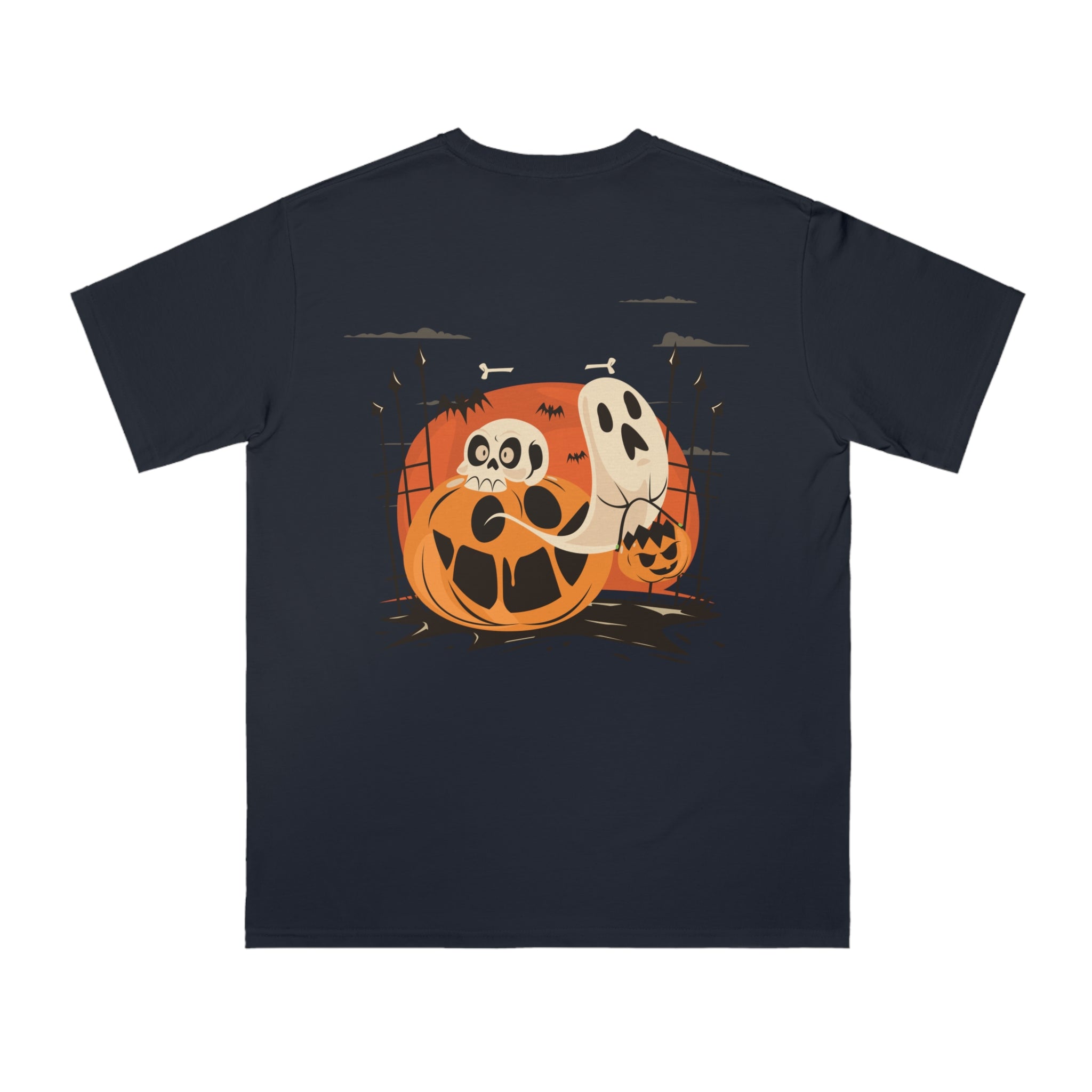 Halloween with Pumpkins | Organic Unisex Classic T-Shirt