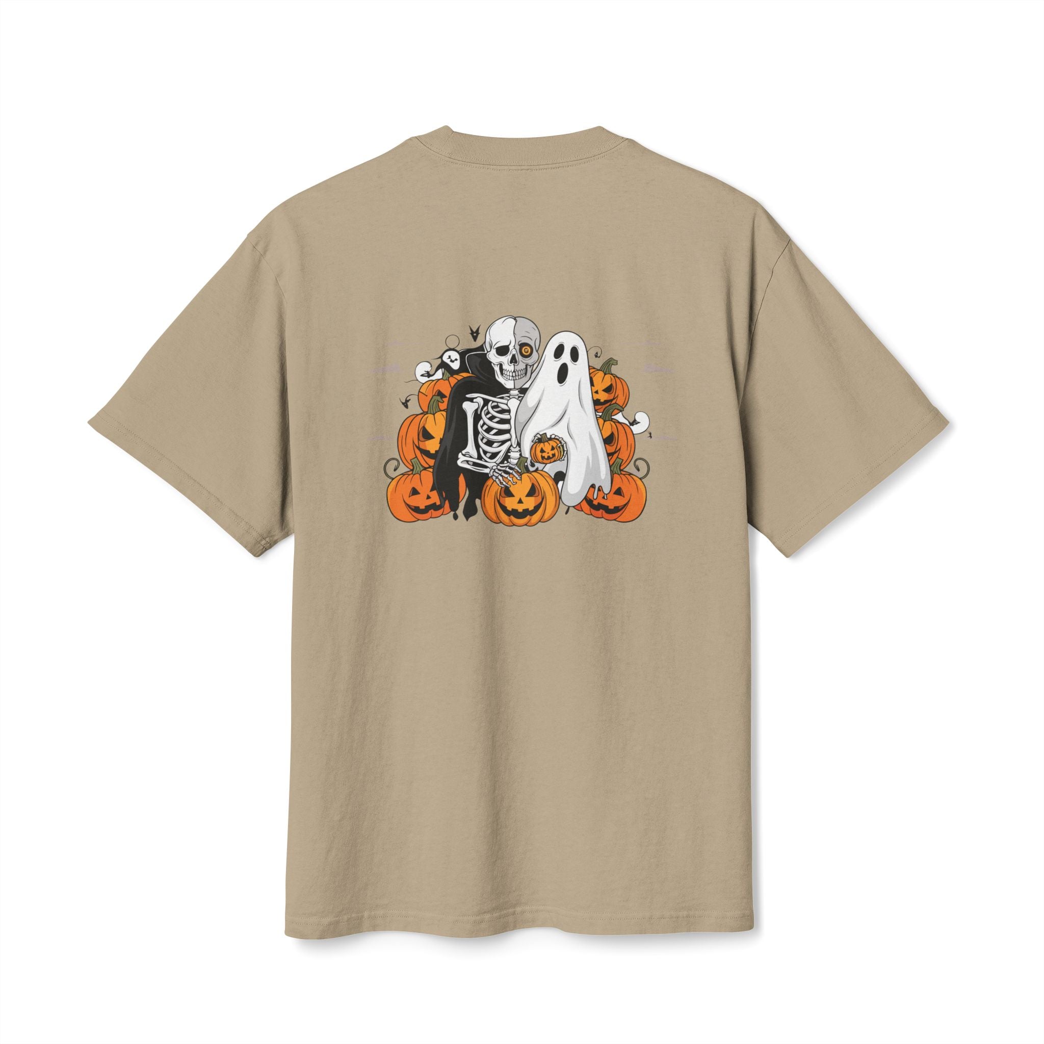 Halloween with Bats | Unisex Heavy Faded Tee