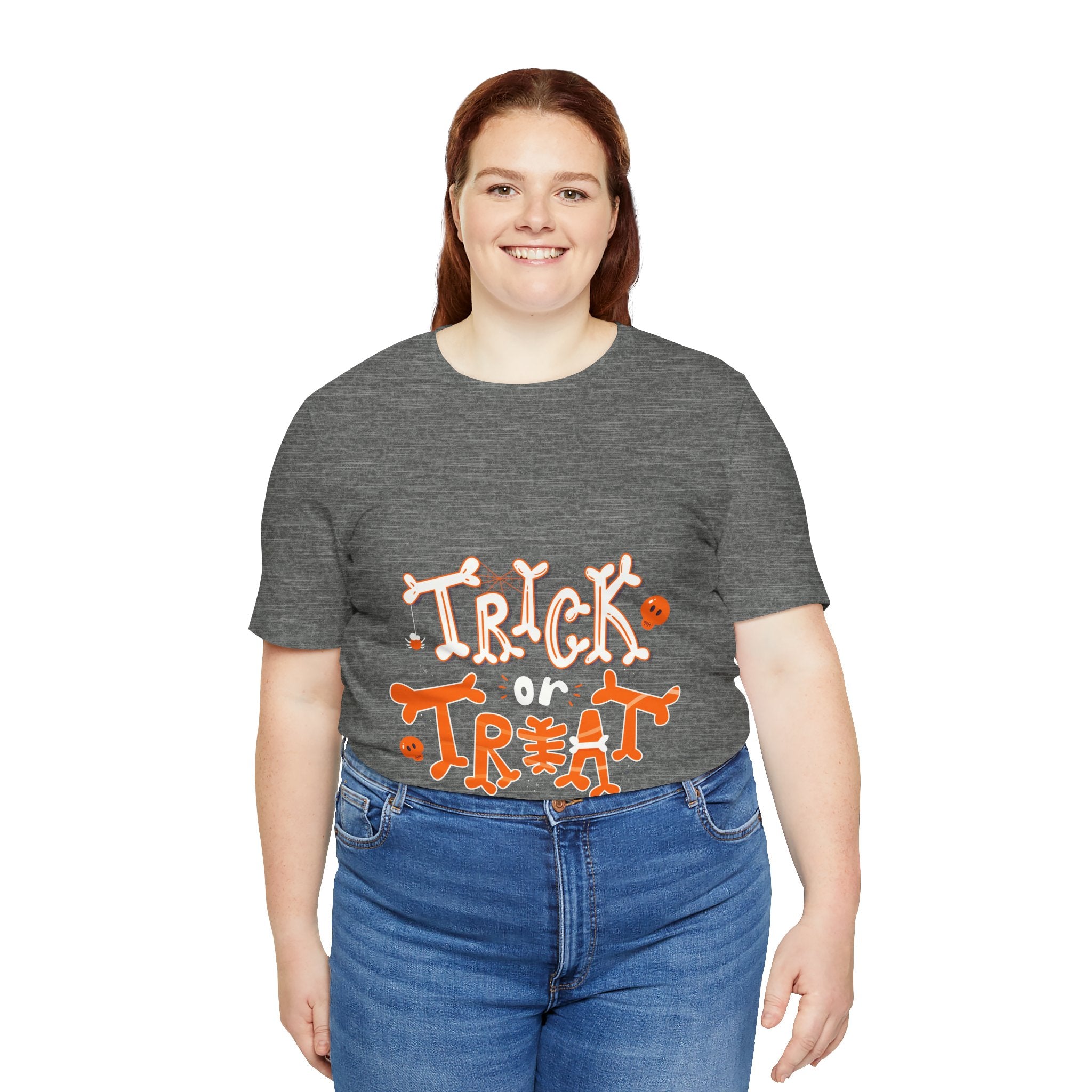 Halloween Trick or Treat  | Unisex Jersey Short Sleeve Tee