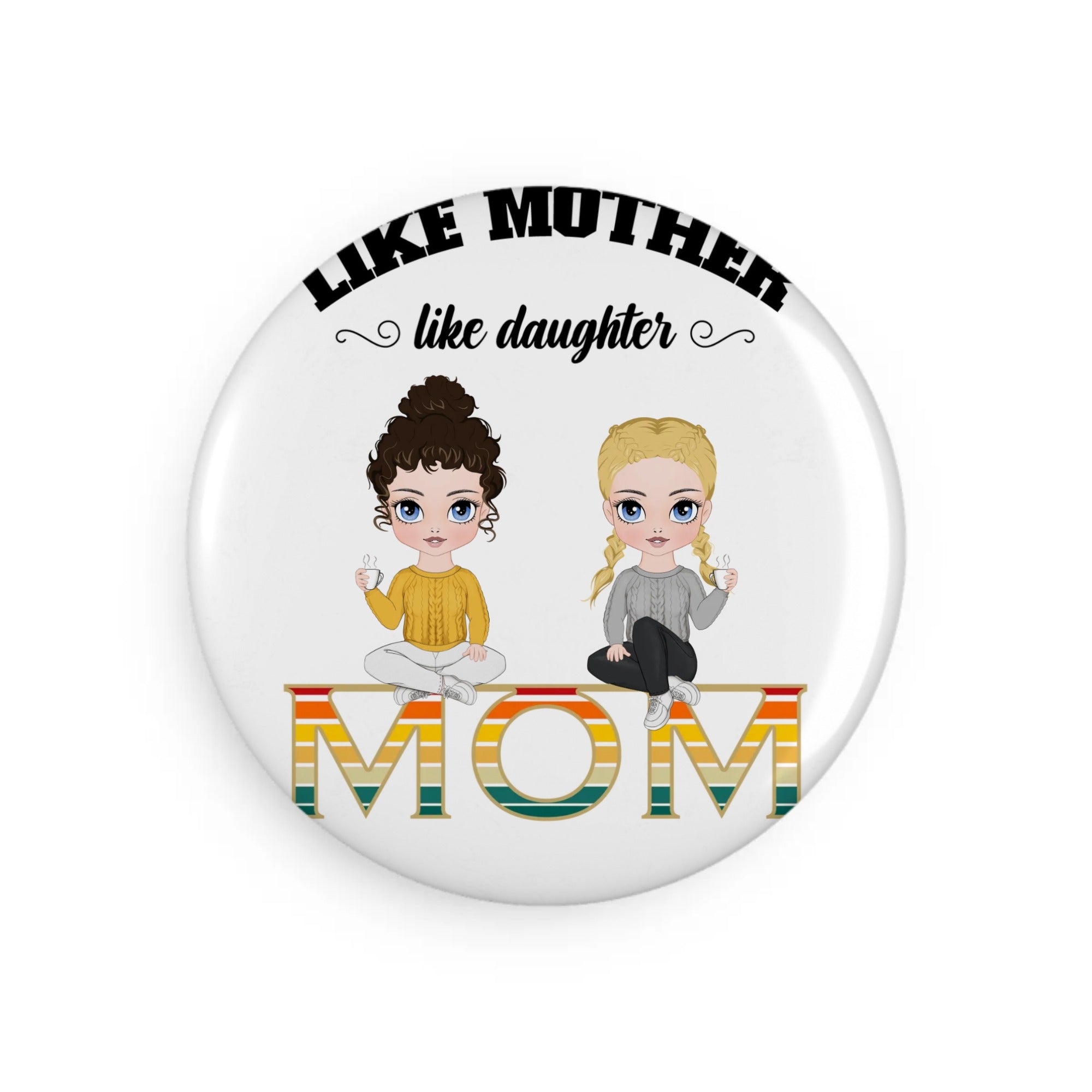 Button Magnet, Round (1 & 10 pcs)