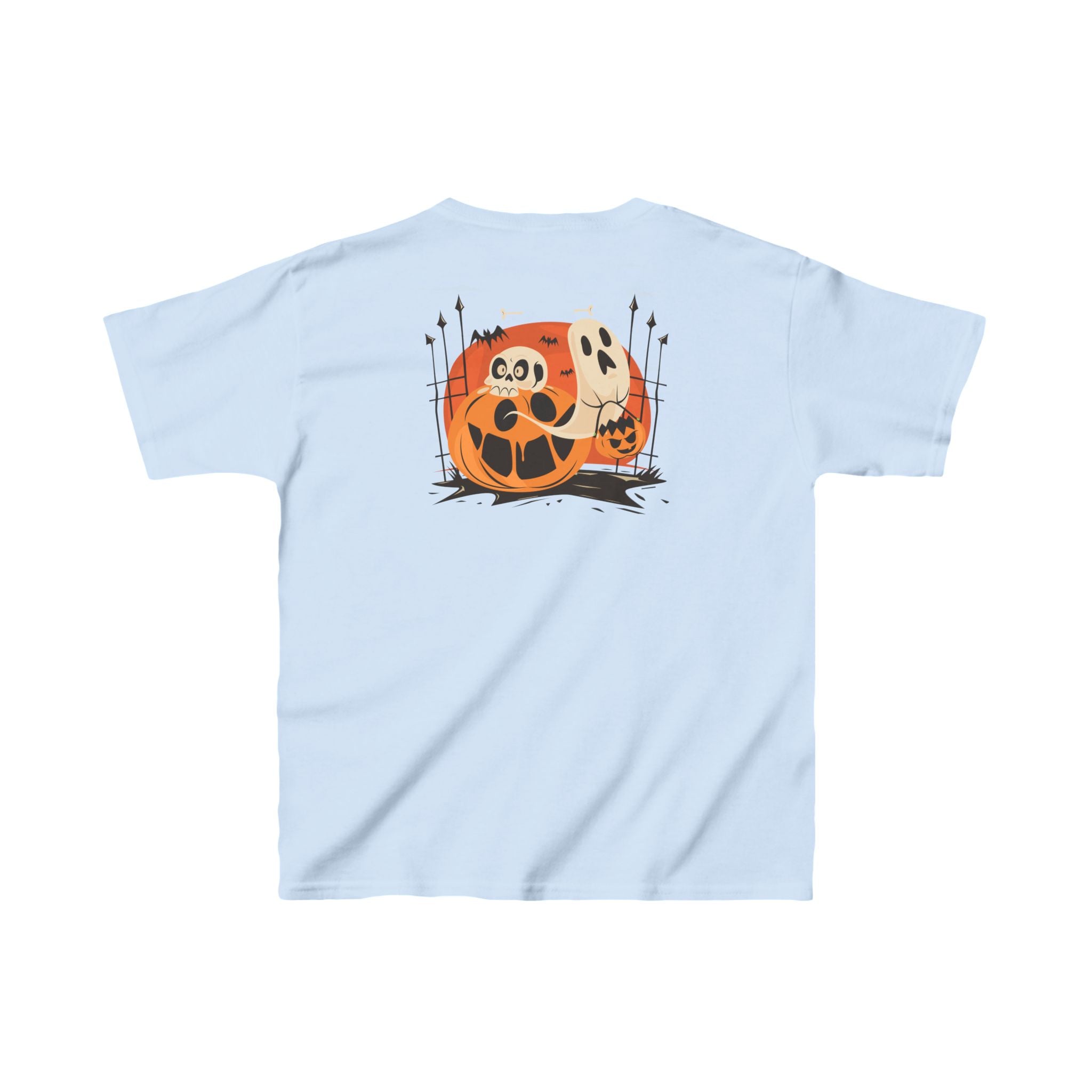 Halloween with Pumpkins | Kids Heavy Cotton Tee
