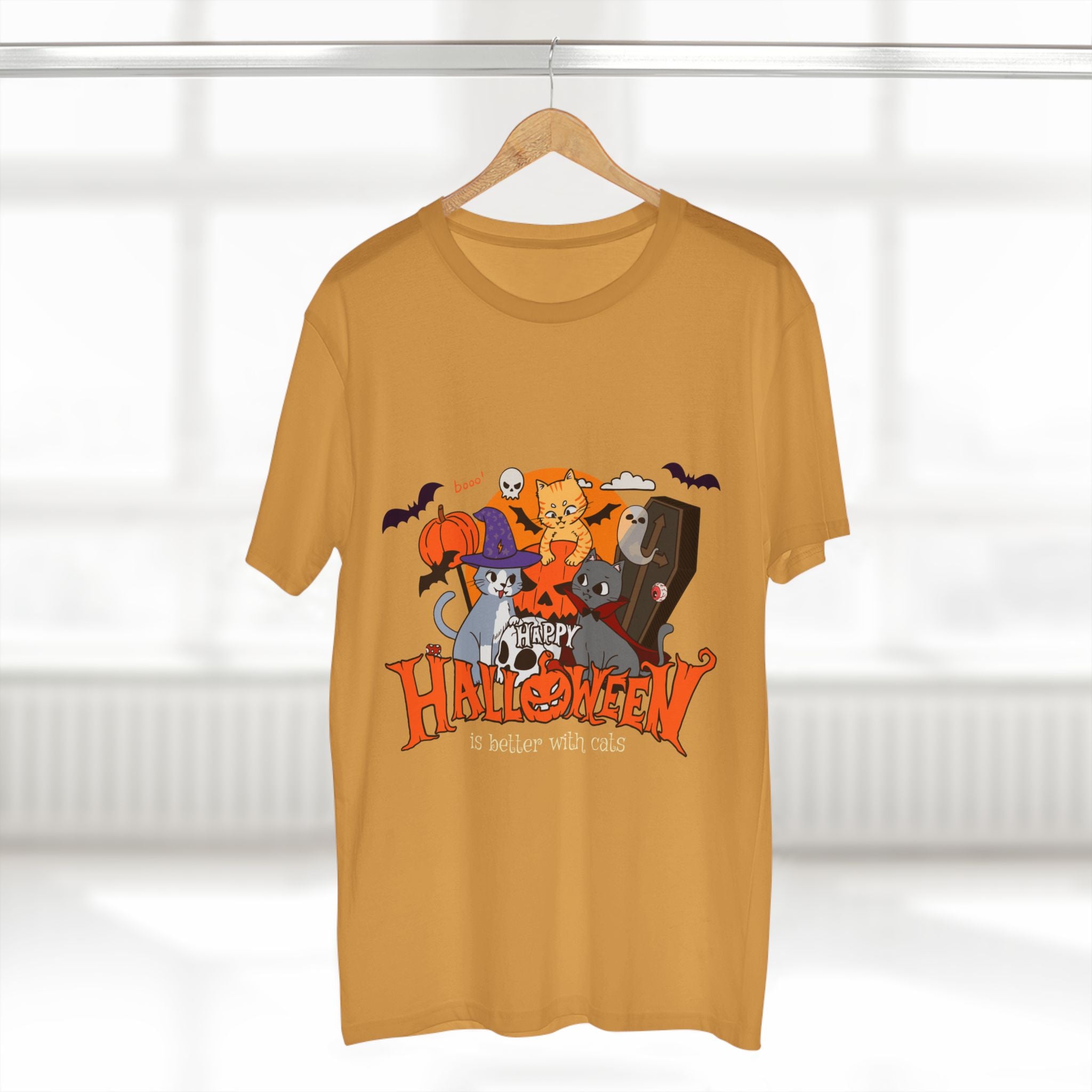 Halloween is Better with Cats | Men's Staple Tee
