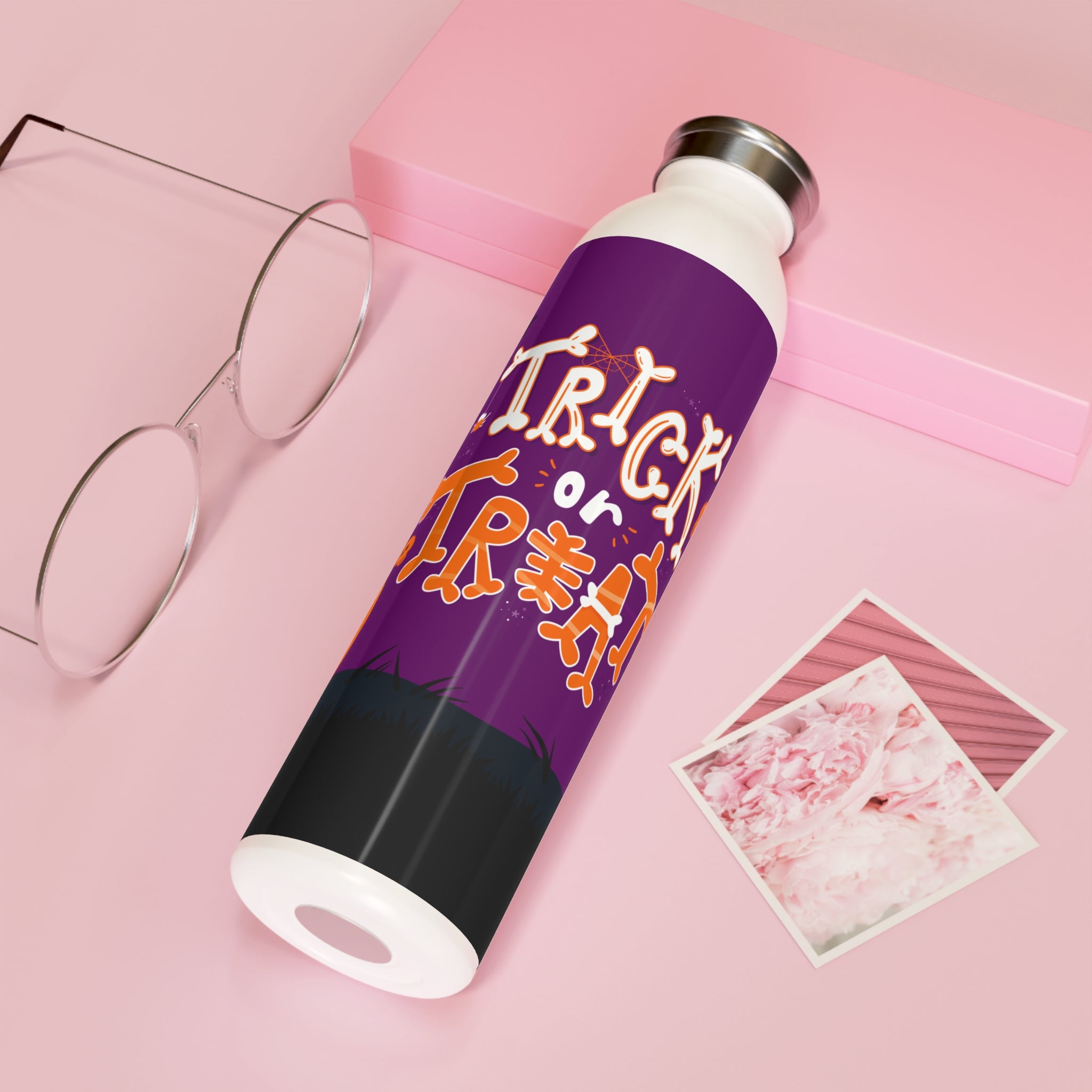 Halloween Trick or Treat |  Slim Water Bottle