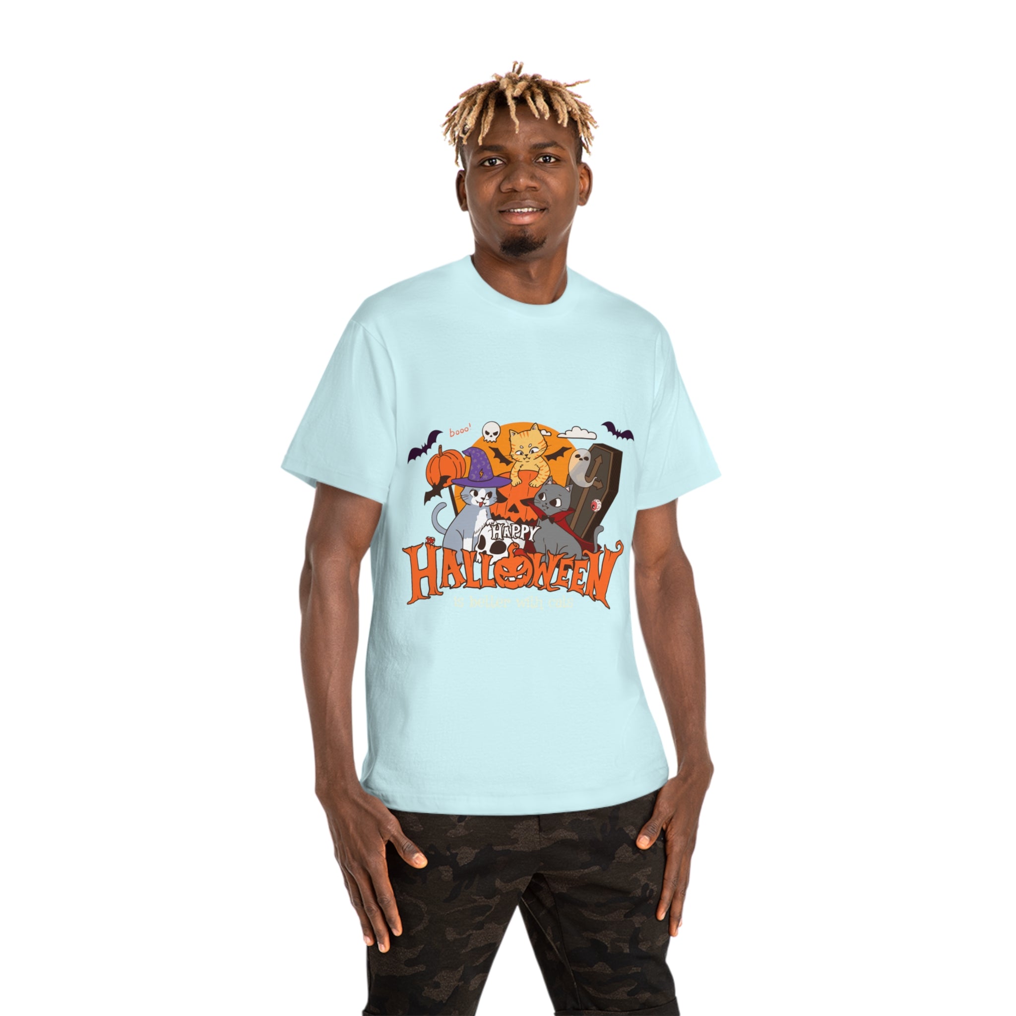 Halloween is Better with Cats | Unisex Hammer™ T-shirt
