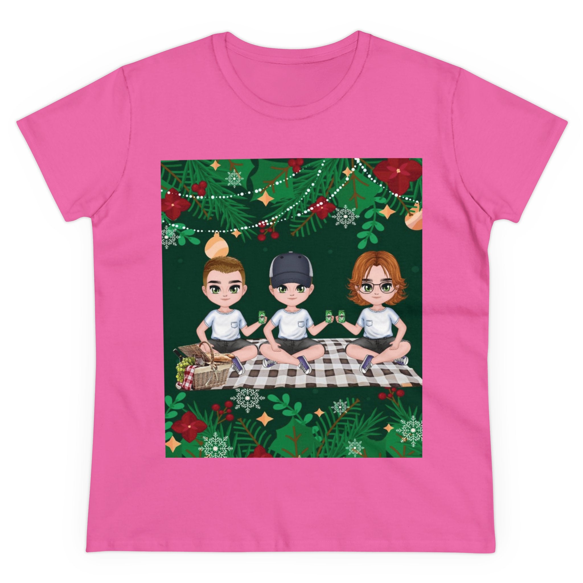 Happy Christmas Day | Women's Midweight Cotton Tee