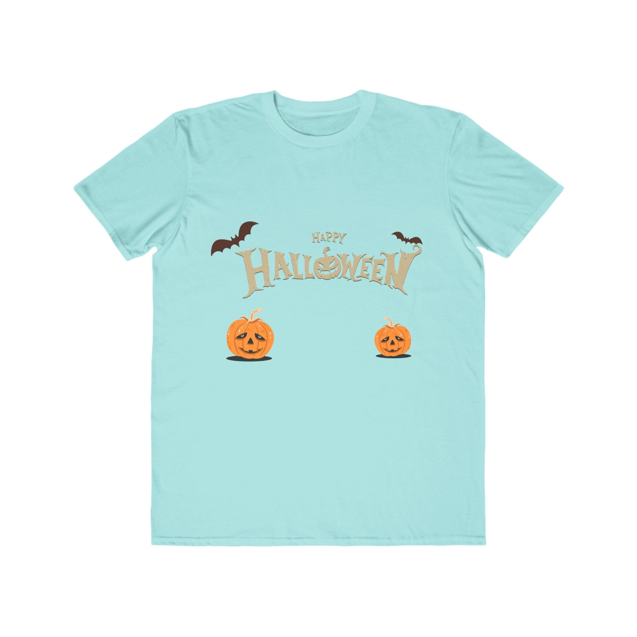 Halloween with Pumpkins | Men's Lightweight Fashion Tee