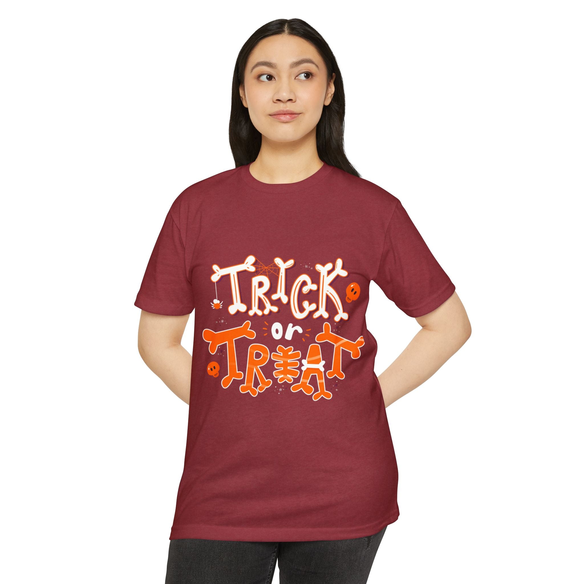 Halloween Trick or Treat | Unisex CVC Jersey T-shirt