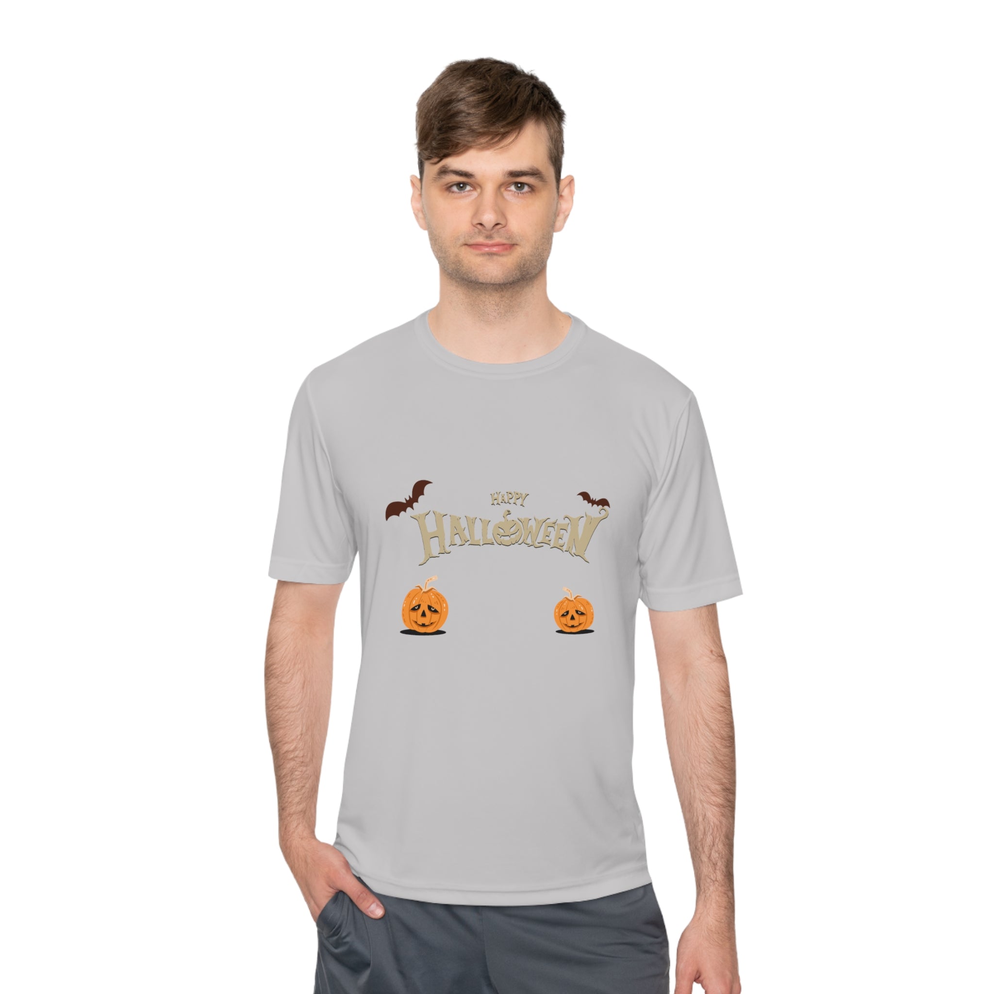 Halloween with Pumpkins | Unisex Moisture Wicking Tee