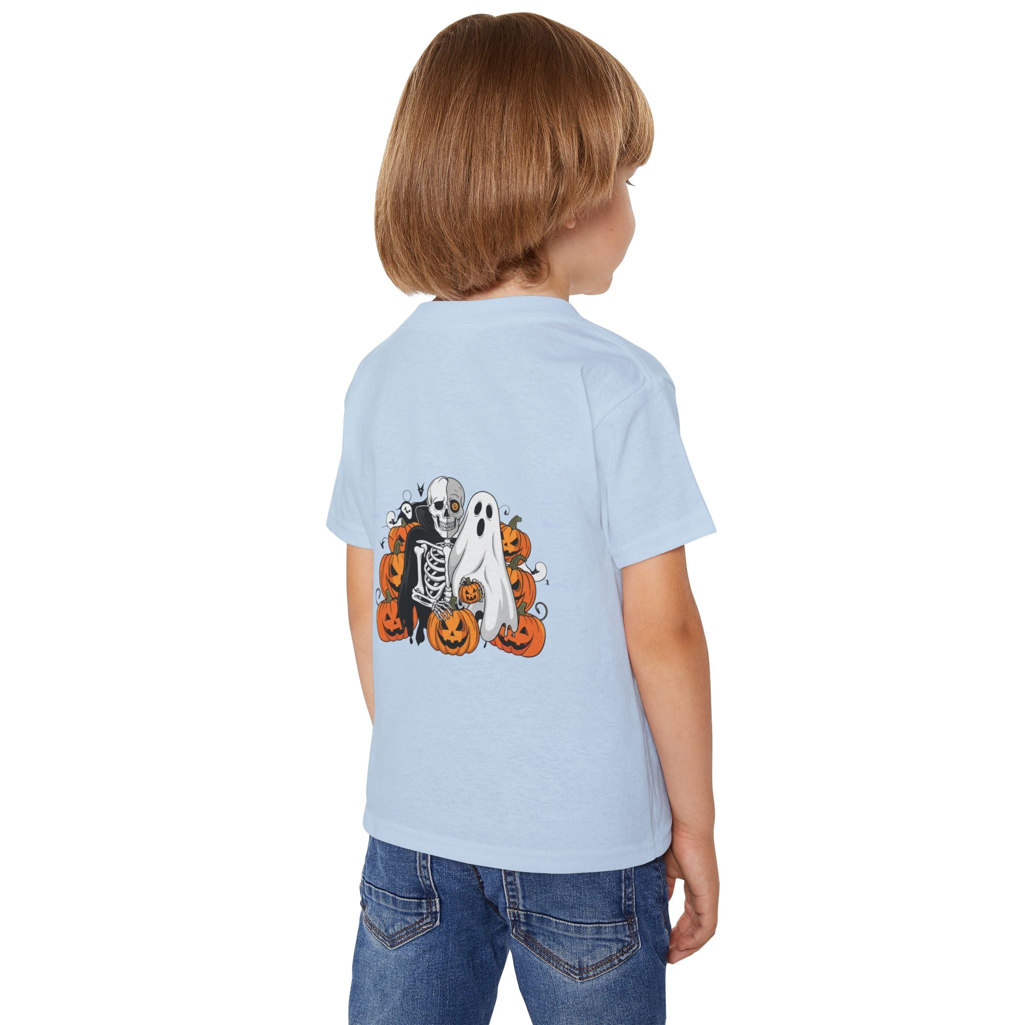 Halloween with Bats | Heavy Cotton Toddler T-shirt