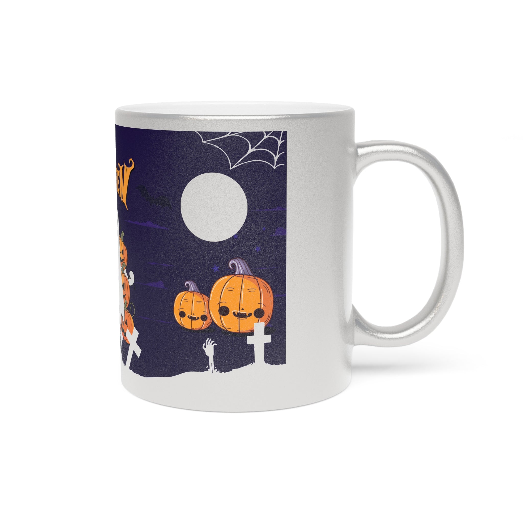 Halloween is Better with Skeleton | Metallic Mug