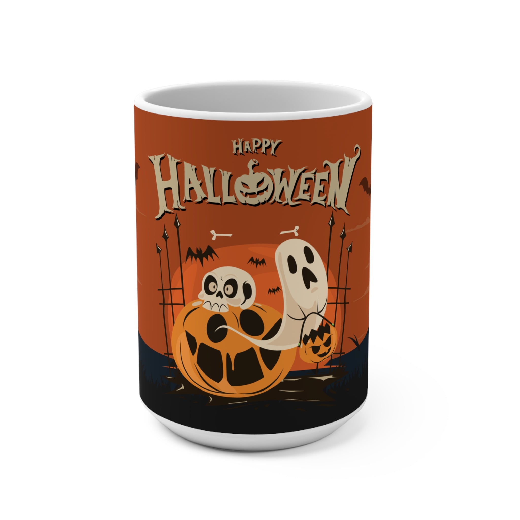 Happy Halloween with Pumpkin | Mug