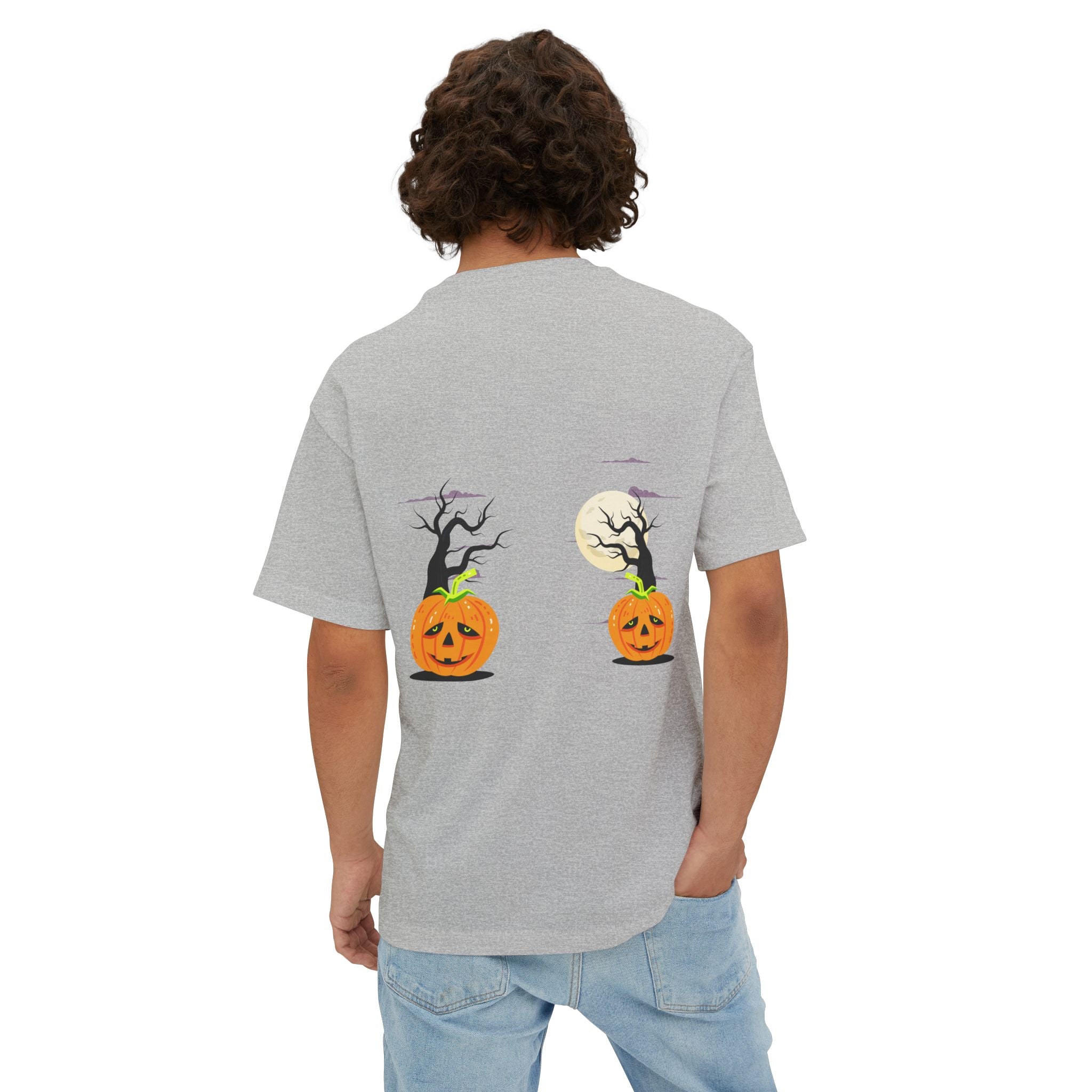 Halloween is Better with Cats | Unisex Oversized Boxy Tee