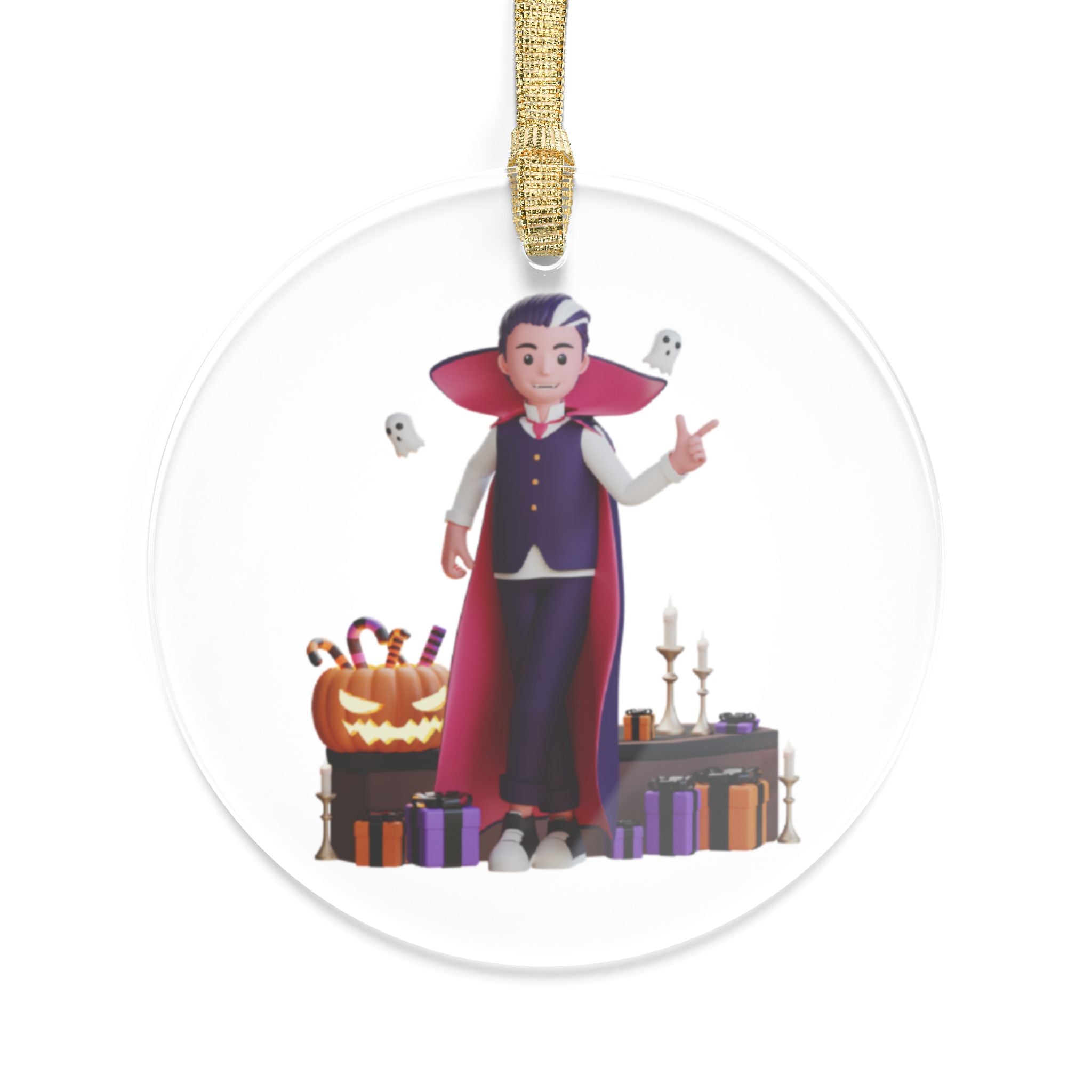 Vampire’s Halloween Gift Surprise | Acrylic Ornaments