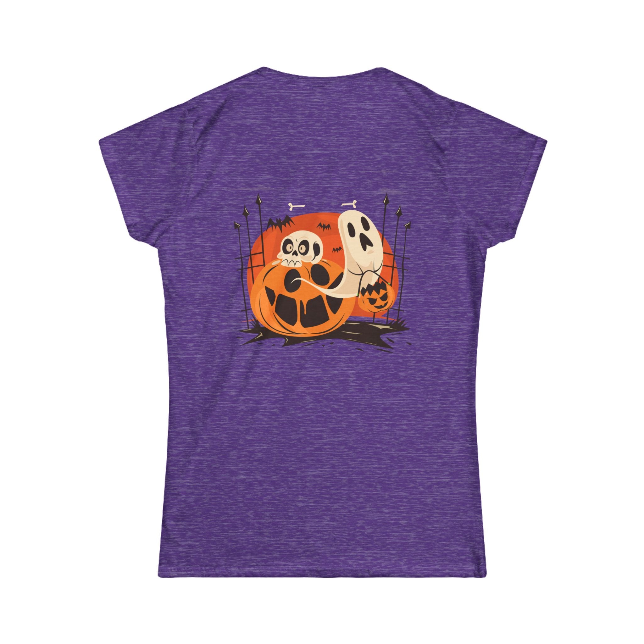 Halloween with Pumpkins | Women's Softstyle Tee