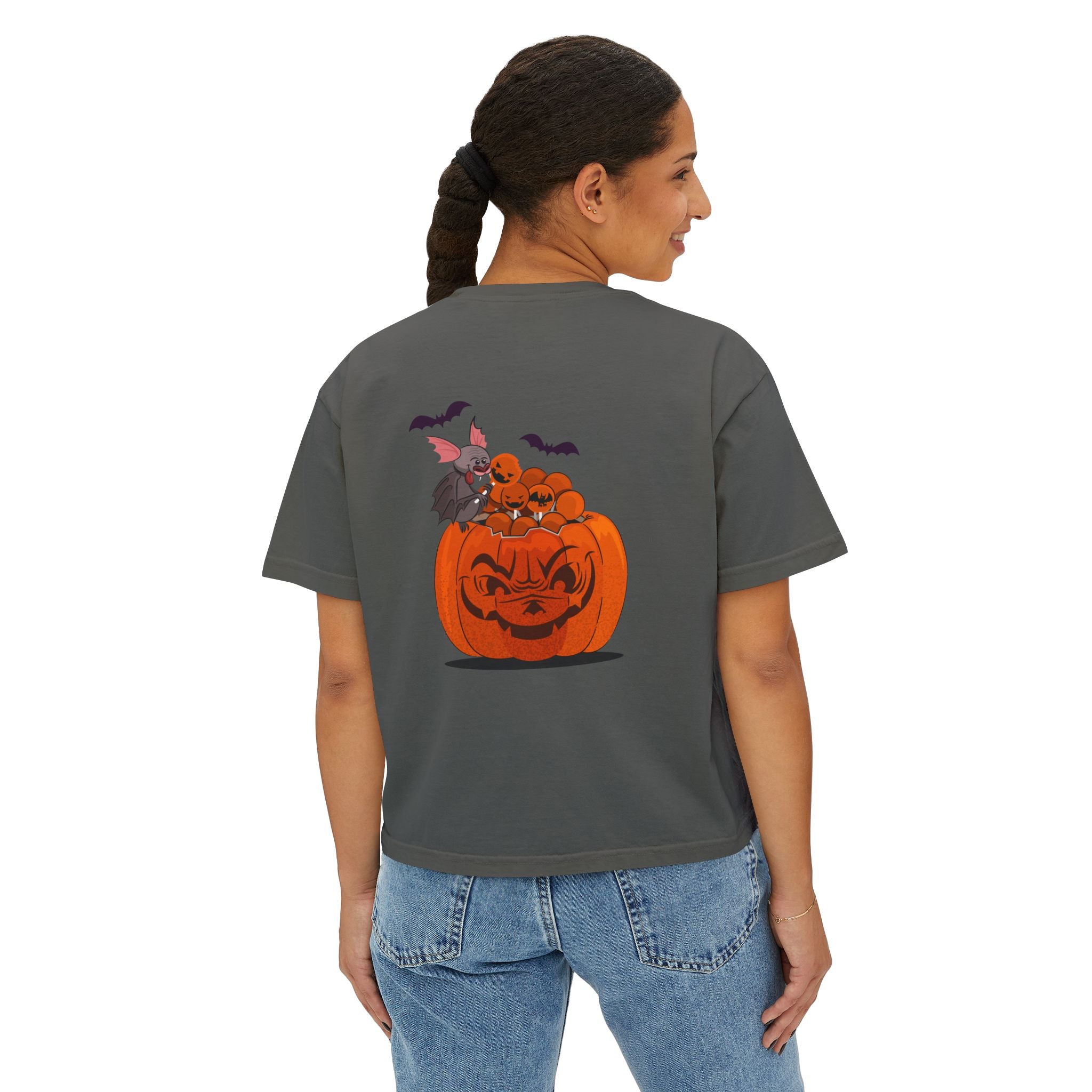 Halloween Trick or Treat | Women's Boxy Tee