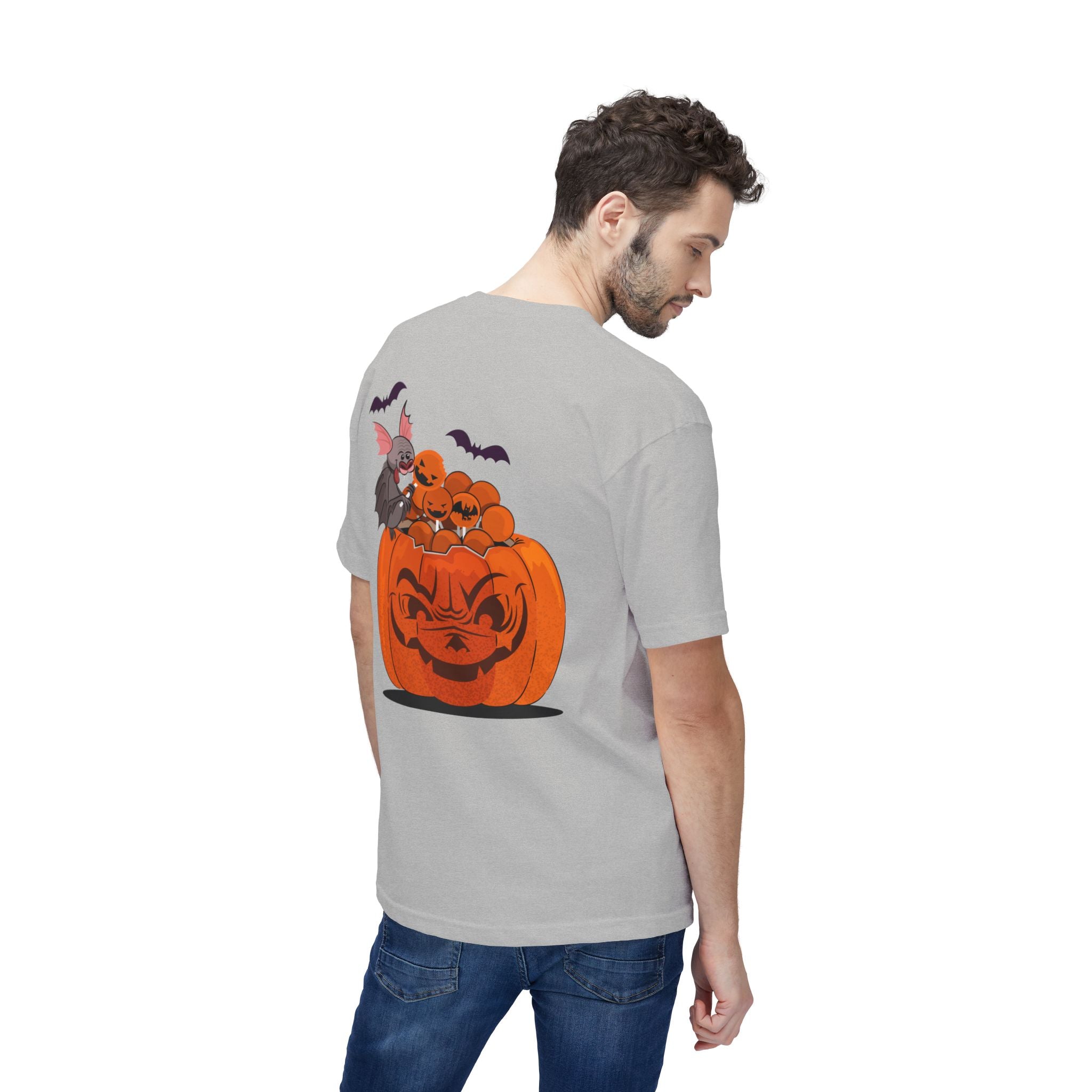 Halloween Trick or Treat | Unisex Midweight T-shirt, Made in US