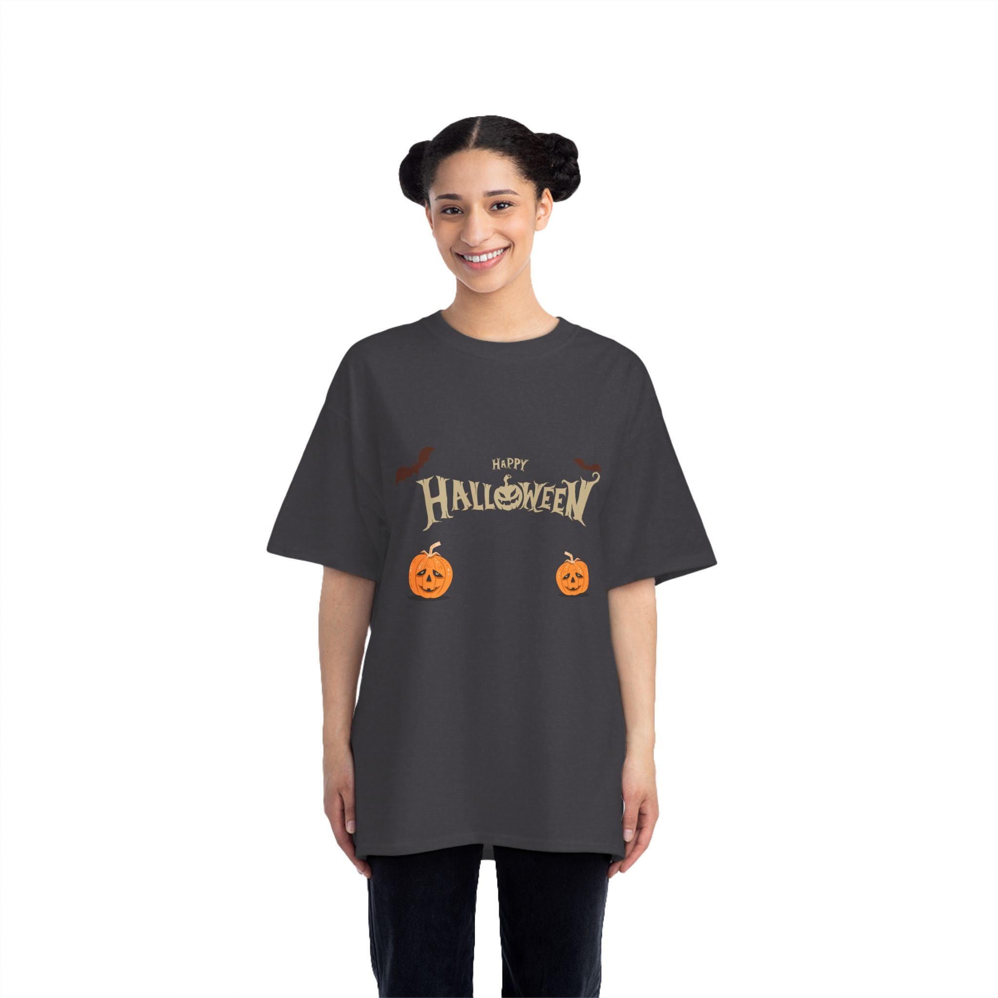 Halloween with Pumpkins | Beefy-T®  Short-Sleeve T-Shirt