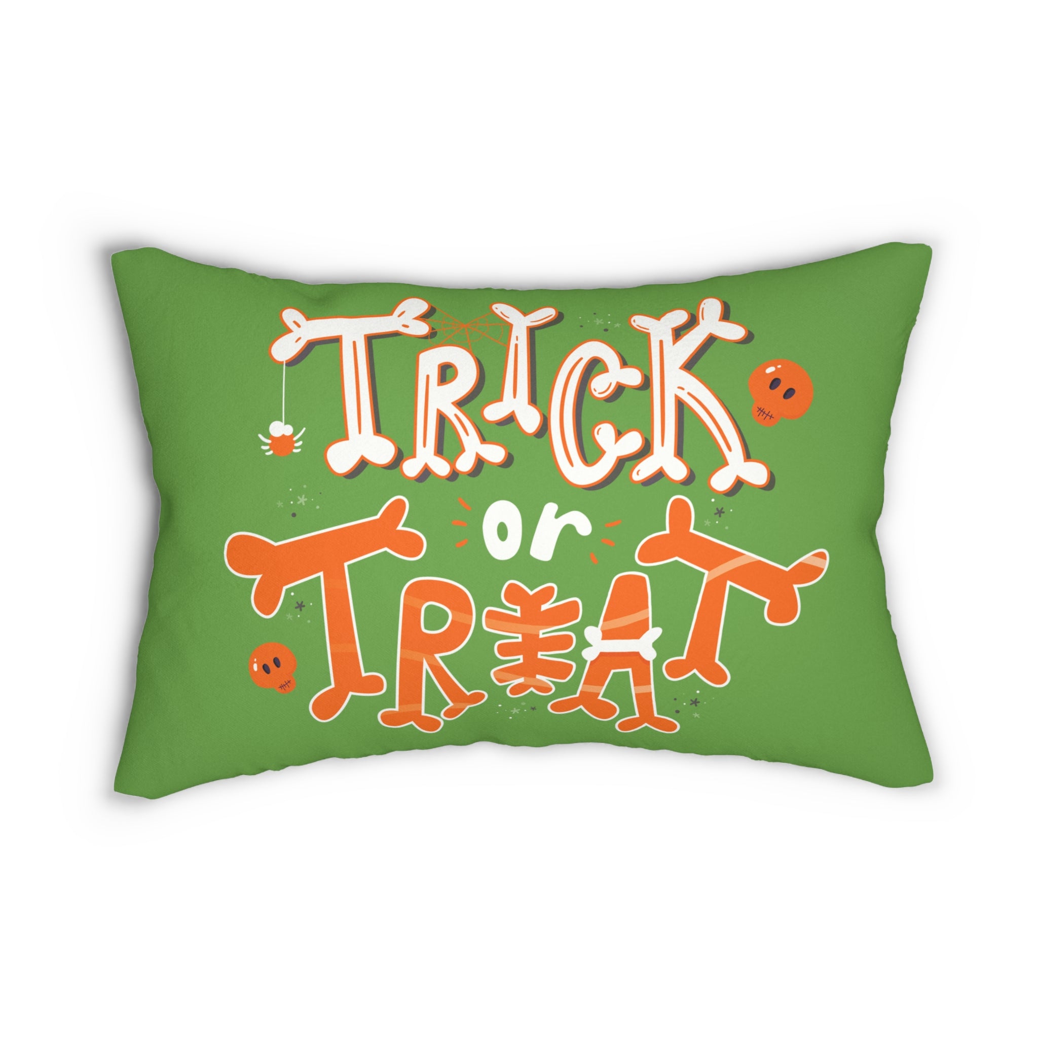 Halloween Trick or Treat | Spun Polyester Lumbar Pillow