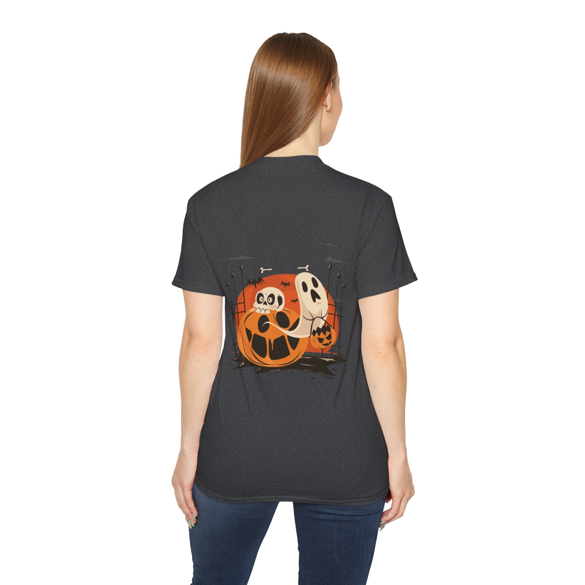 Halloween with Pumpkins | Unisex Ultra Cotton Tee