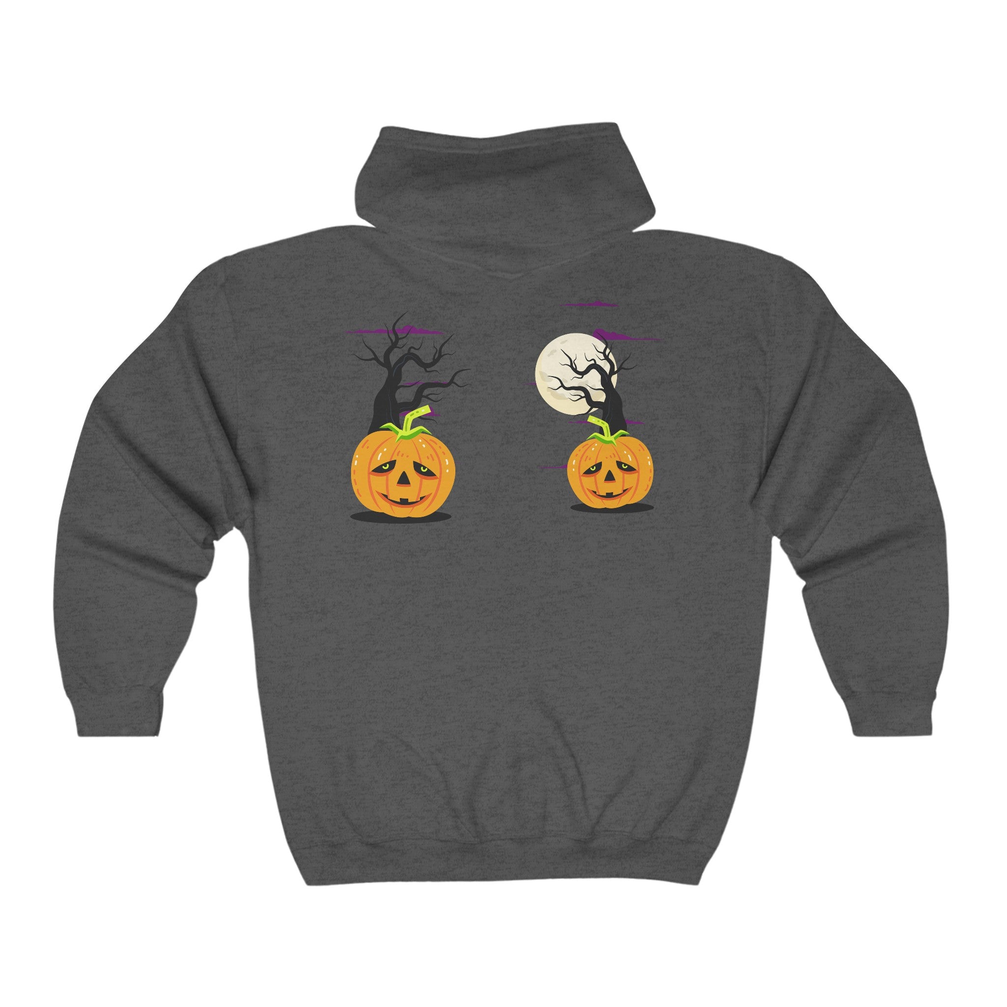 Halloween is Better with Cats | Unisex Heavy Blend Full Zip Hooded Sweatshirt