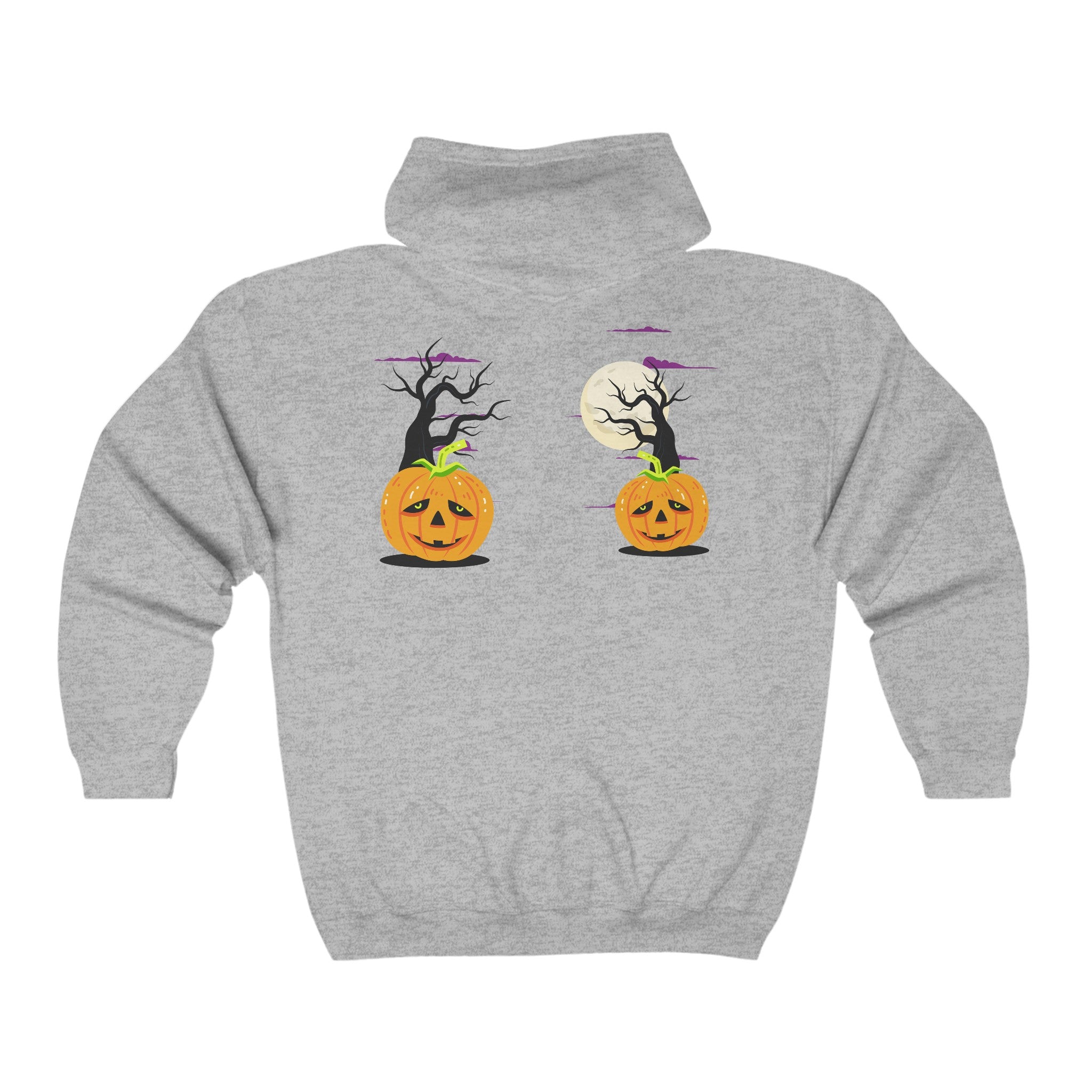 Halloween is Better with Cats | Unisex Heavy Blend Full Zip Hooded Sweatshirt