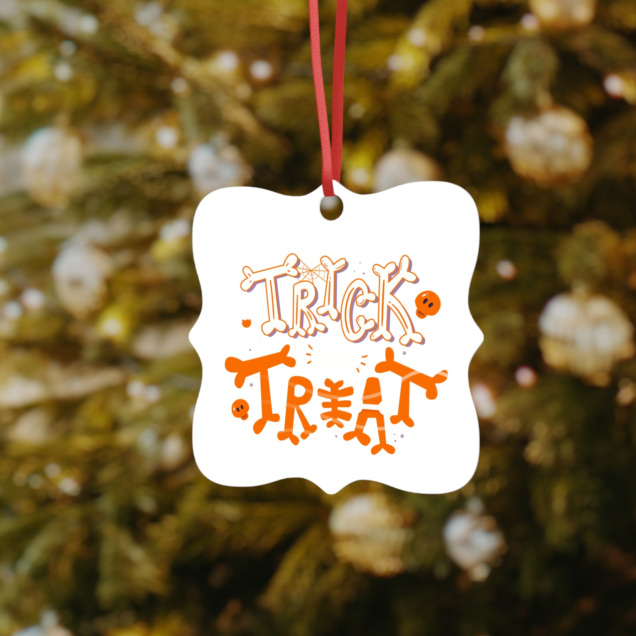 Halloween Trick or Treat | Aluminum Ornaments