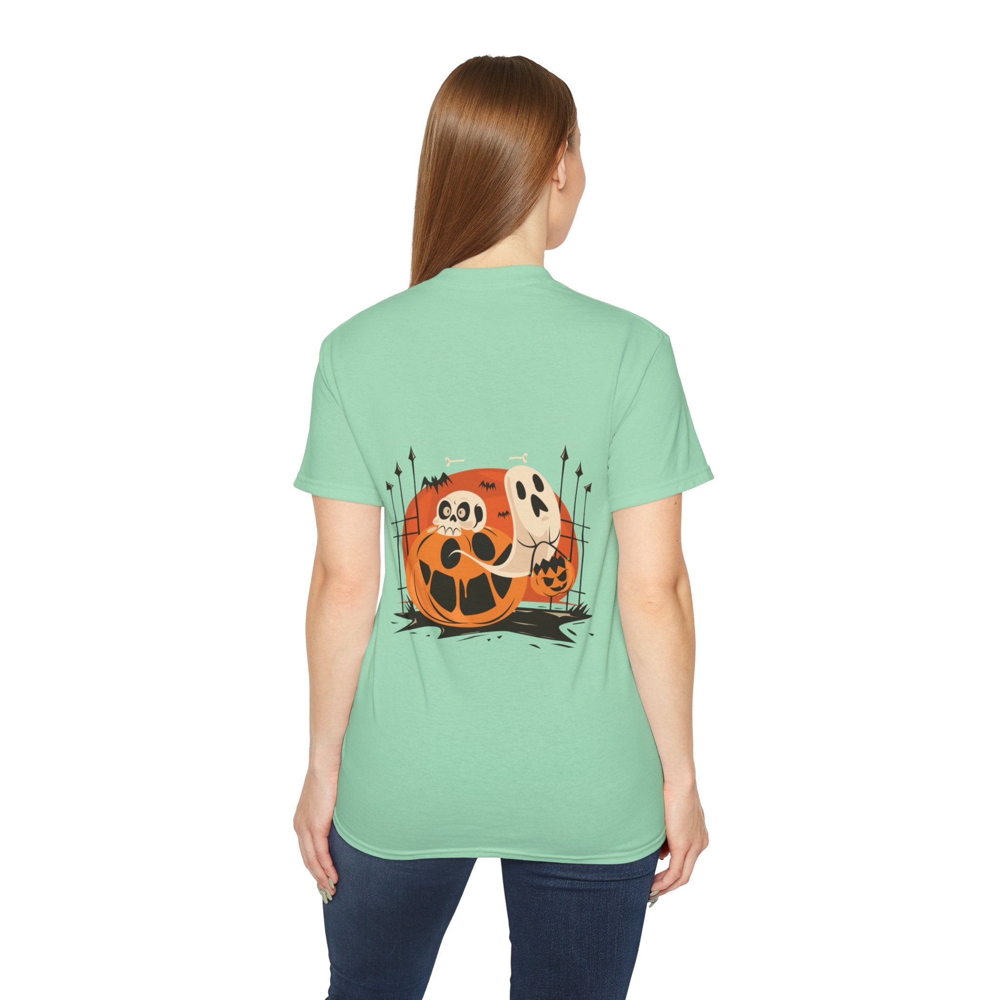 Halloween with Pumpkins | Unisex Ultra Cotton Tee
