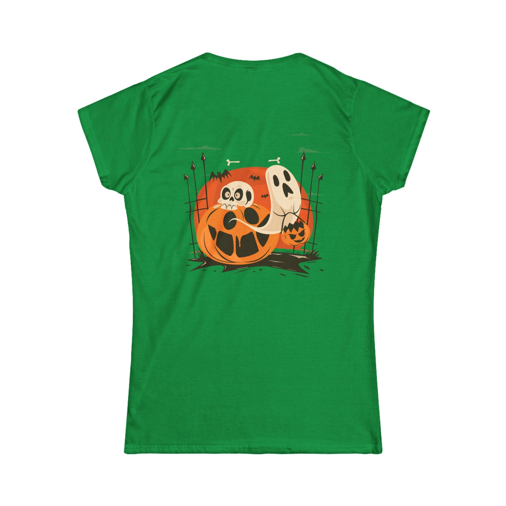 Halloween with Pumpkins | Women's Softstyle Tee