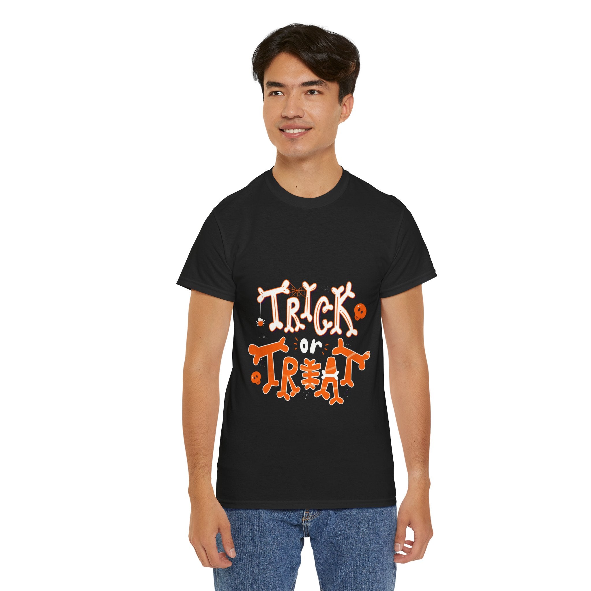 Halloween Trick or Treat | Unisex Heavy Cotton Tee