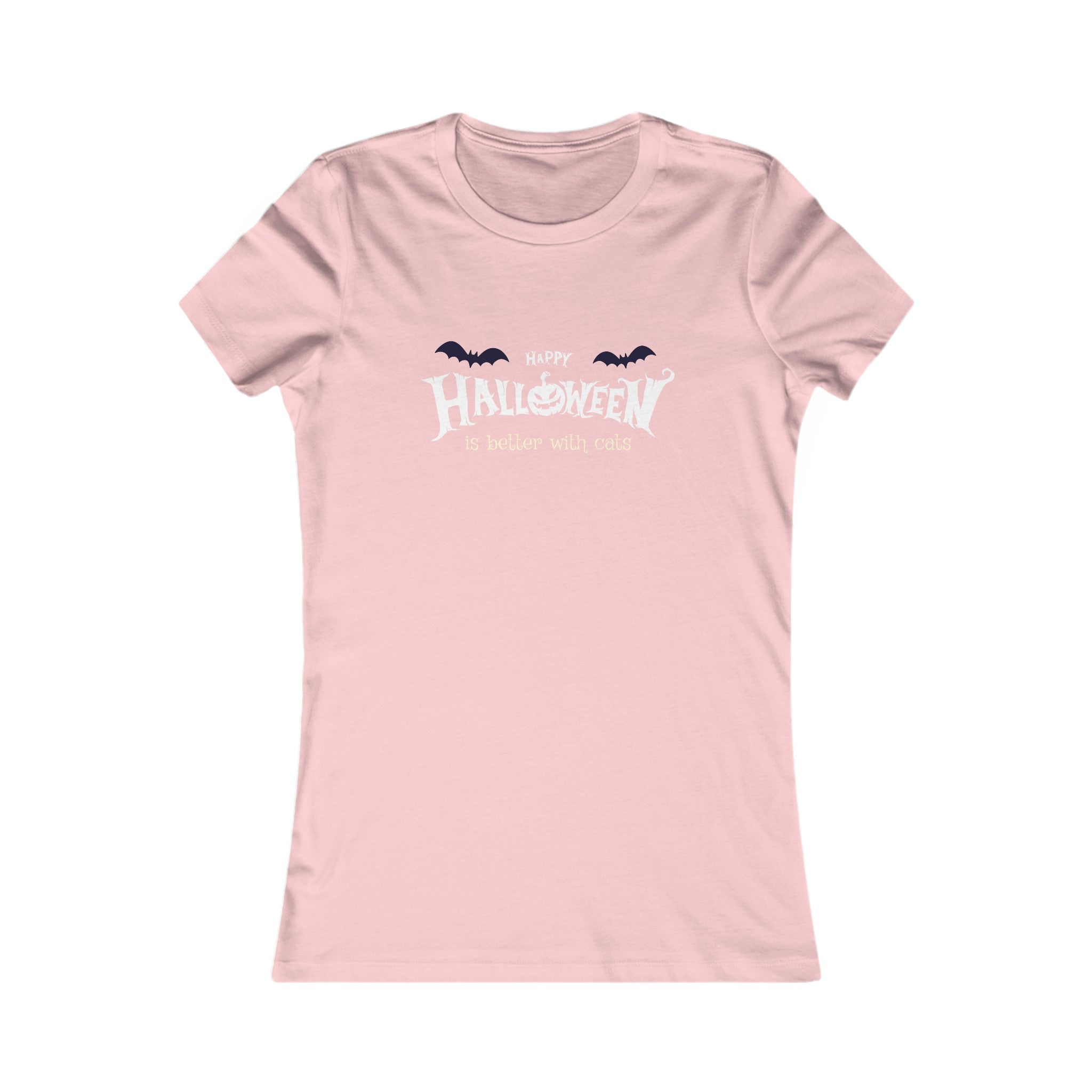 Halloween with Witch's Cats | Women's Favorite Tee
