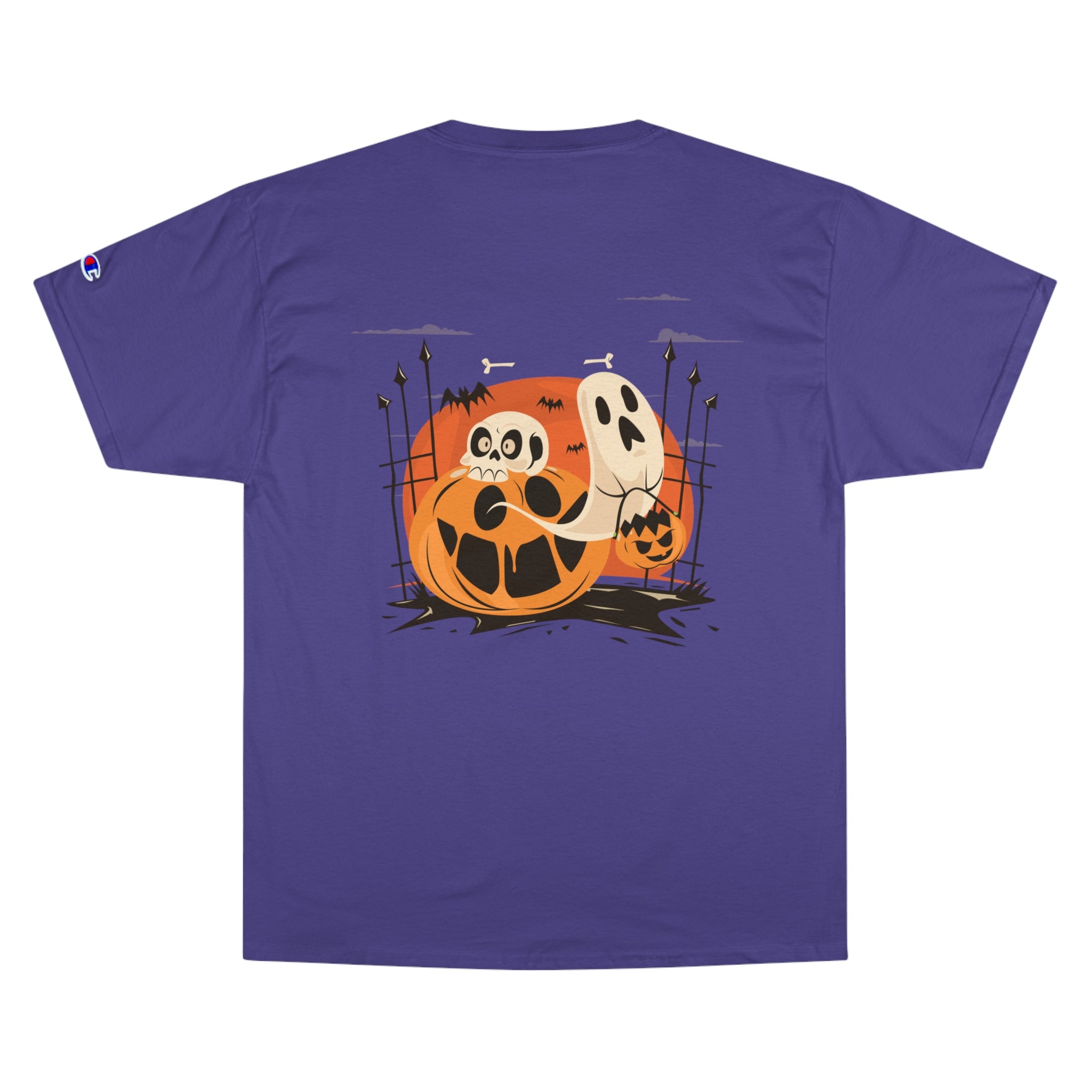 Halloween with Pumpkins | Champion T-Shirt