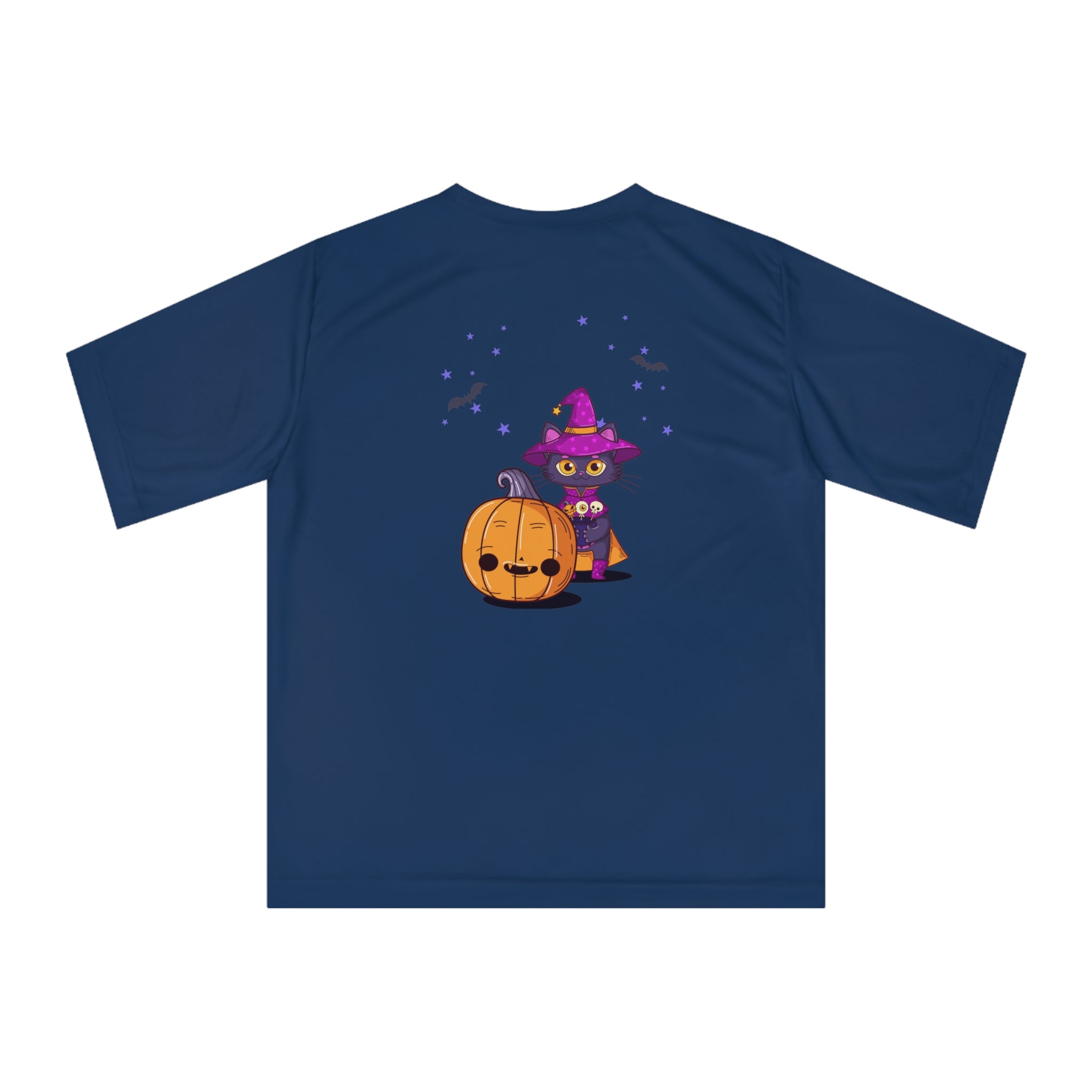 Halloween with Witch's Cats | Unisex Zone Performance T-shirt