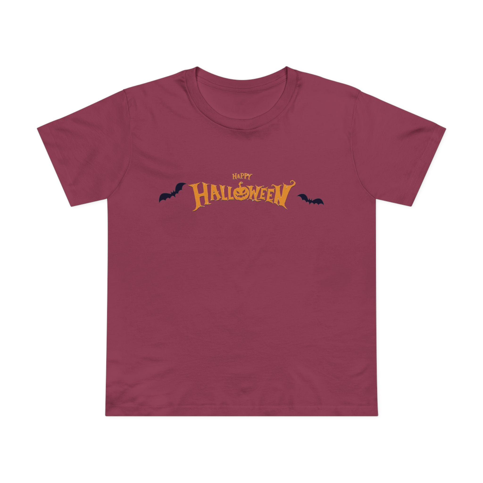 Halloween with Bats | Women’s Maple Tee