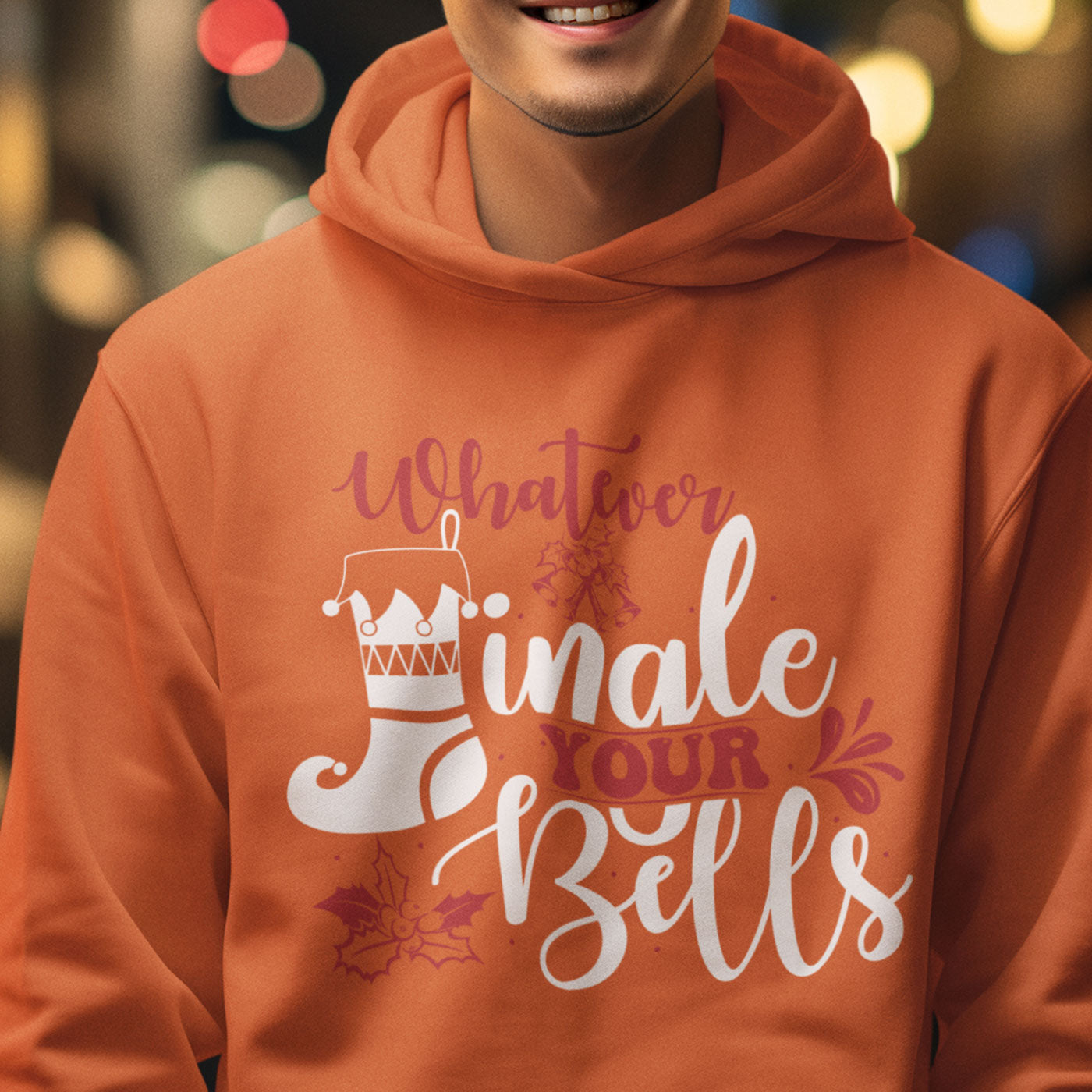 Whatever Jingles Your Bells | Funny Christmas | Unisex Hoodie