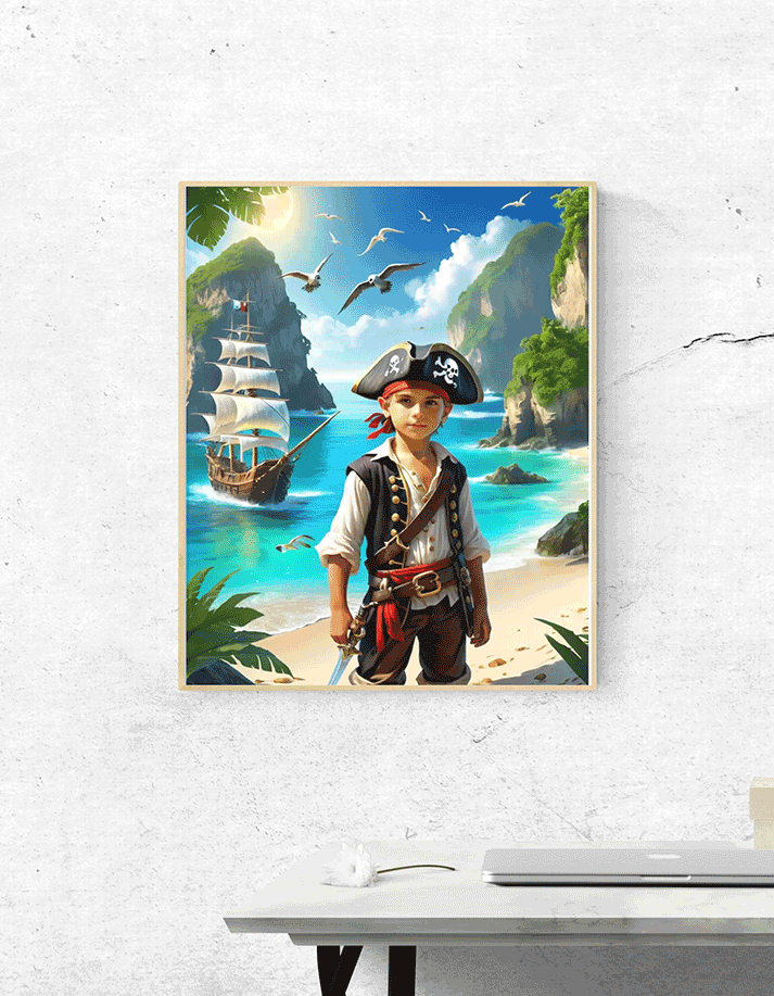 Adventurous Pirate Captain Boy ii