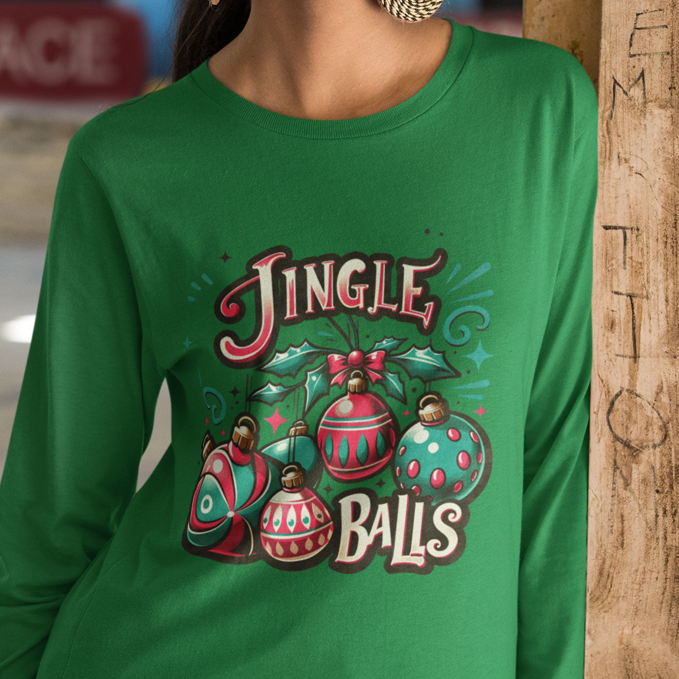 Jingle Balls | Fun and Festive Christmas | Unisex Long Sleeve