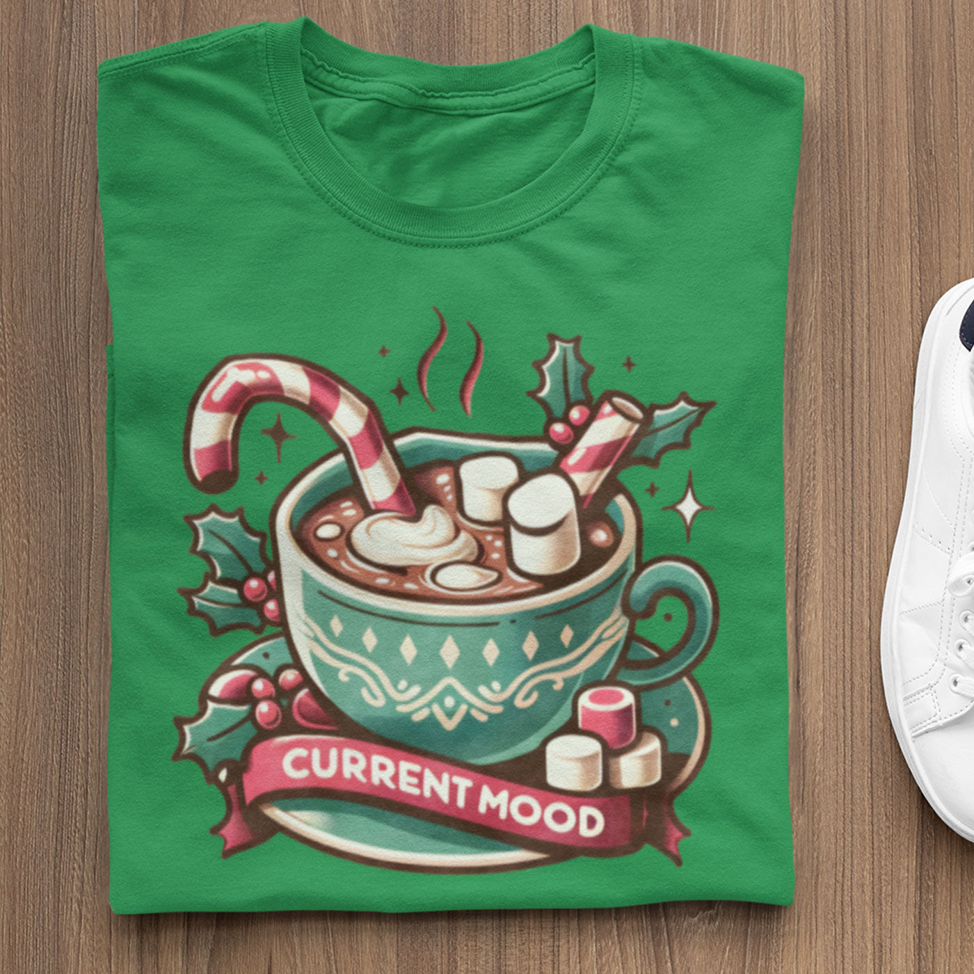 Current Mood - Festive Hot Cocoa Christmas | Unisex Long Sleeve