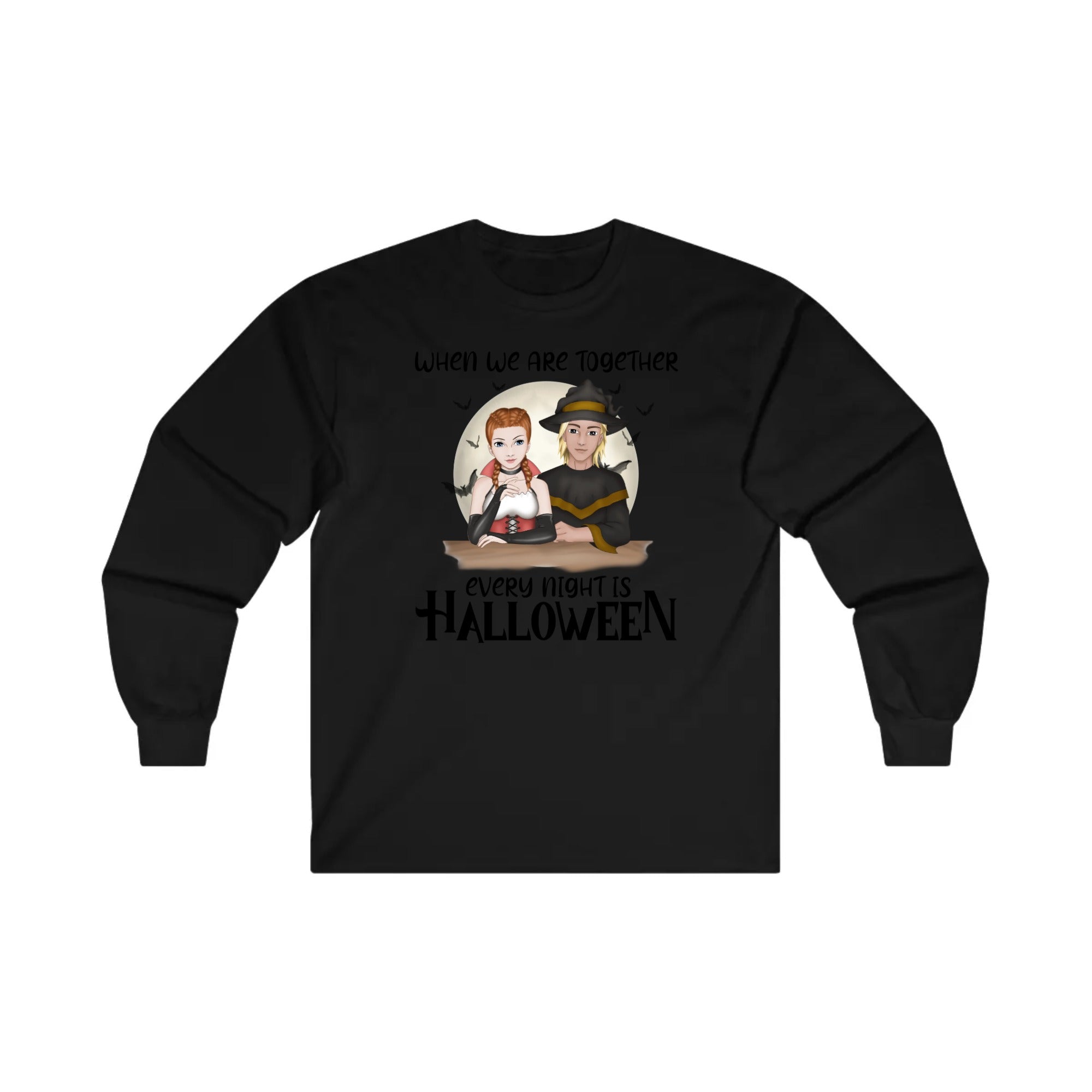 When we are together every night is helloween | Unisex Ultra Cotton Long Sleeve Tee