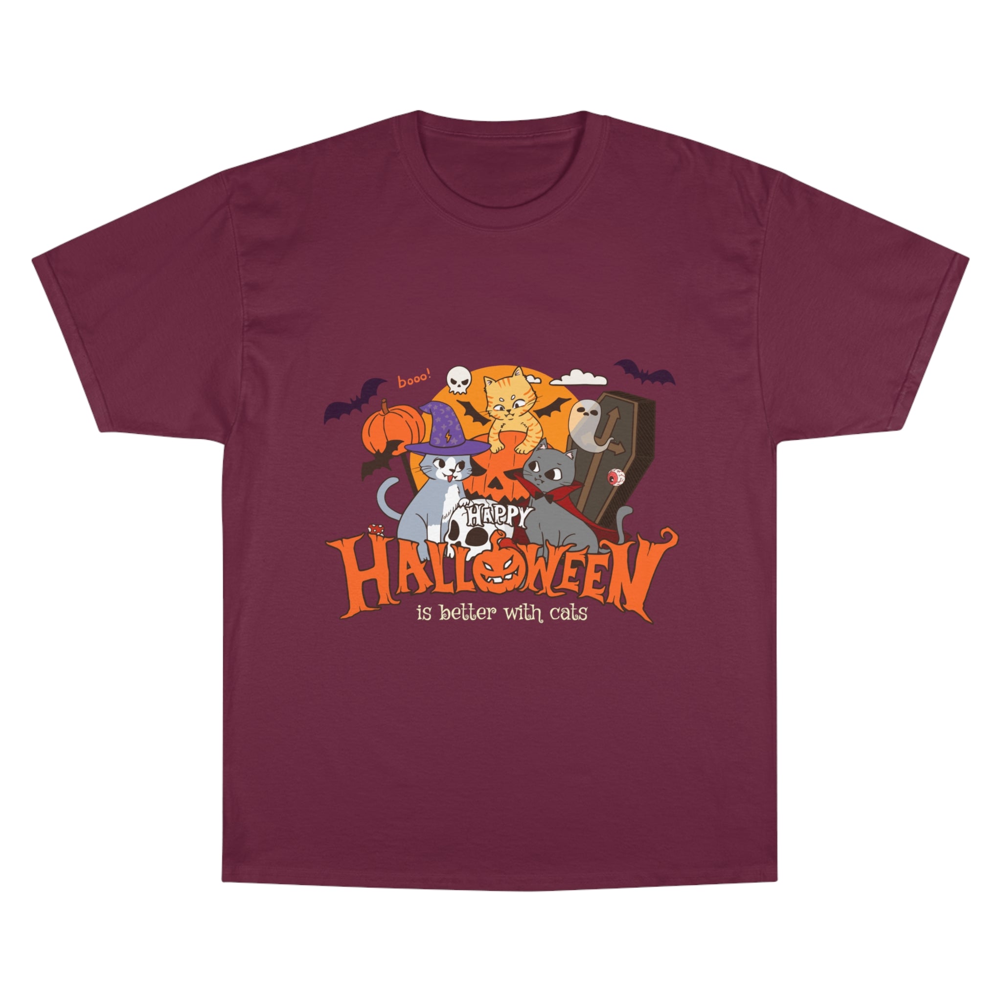 Halloween is Better with Cats | Champion T-Shirt