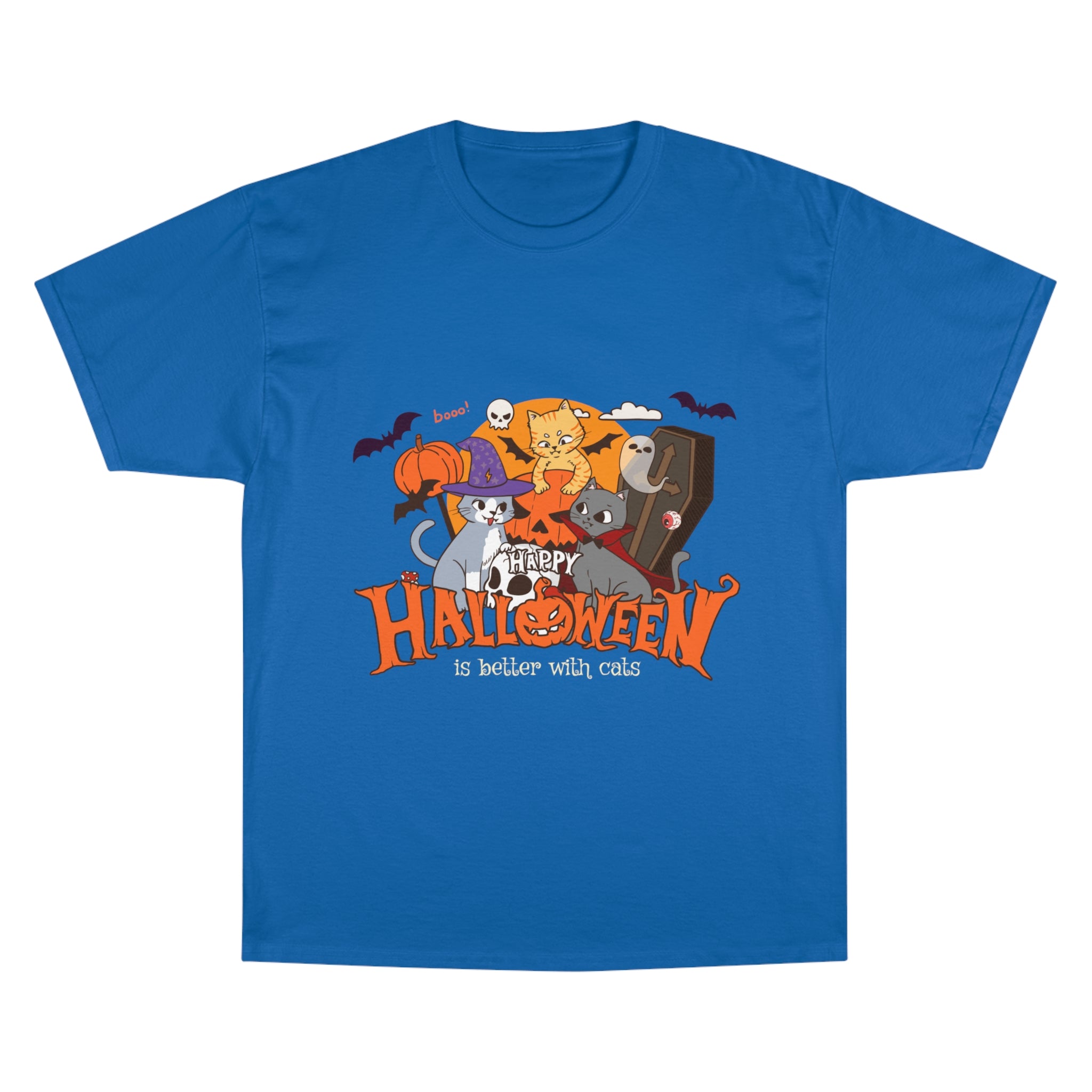Halloween is Better with Cats | Champion T-Shirt