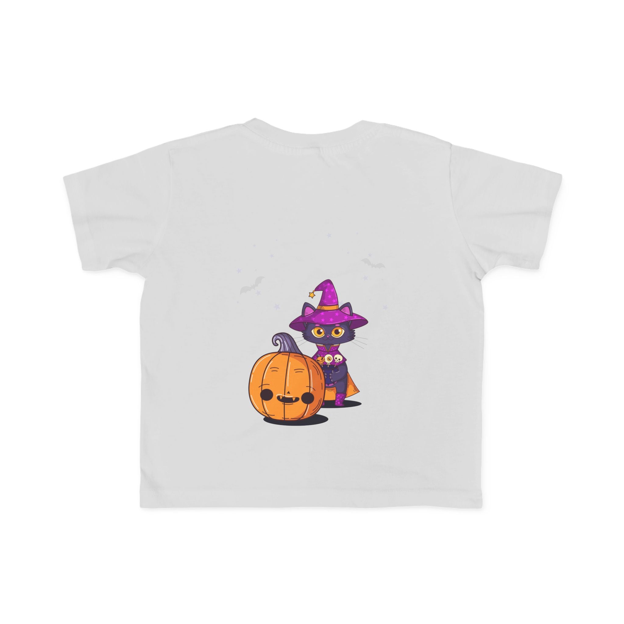 Halloween with Witch's Cats | Toddler's Fine Jersey Tee